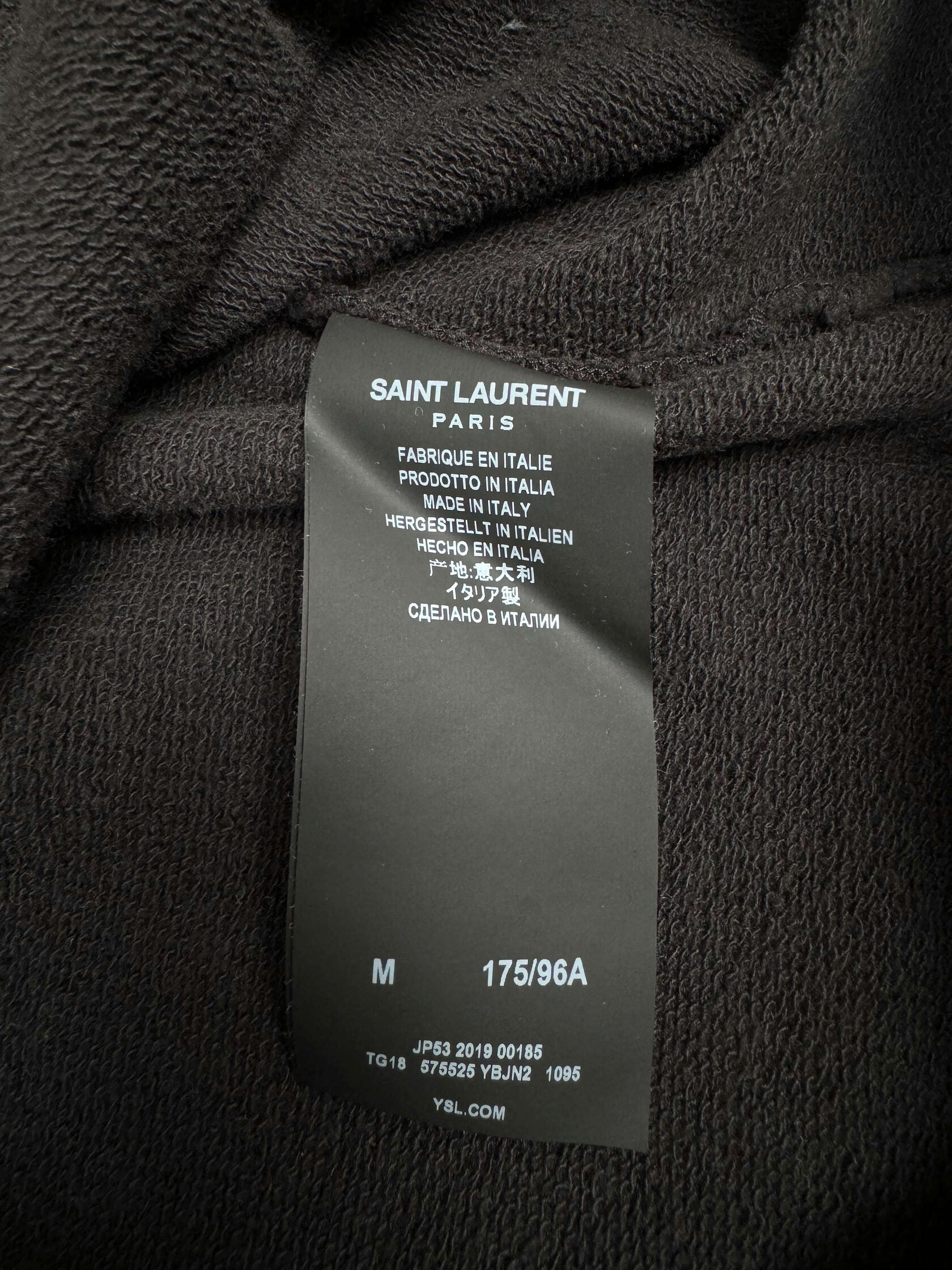 Saint Laurent Star Logo Hoodie - Black (Unused)