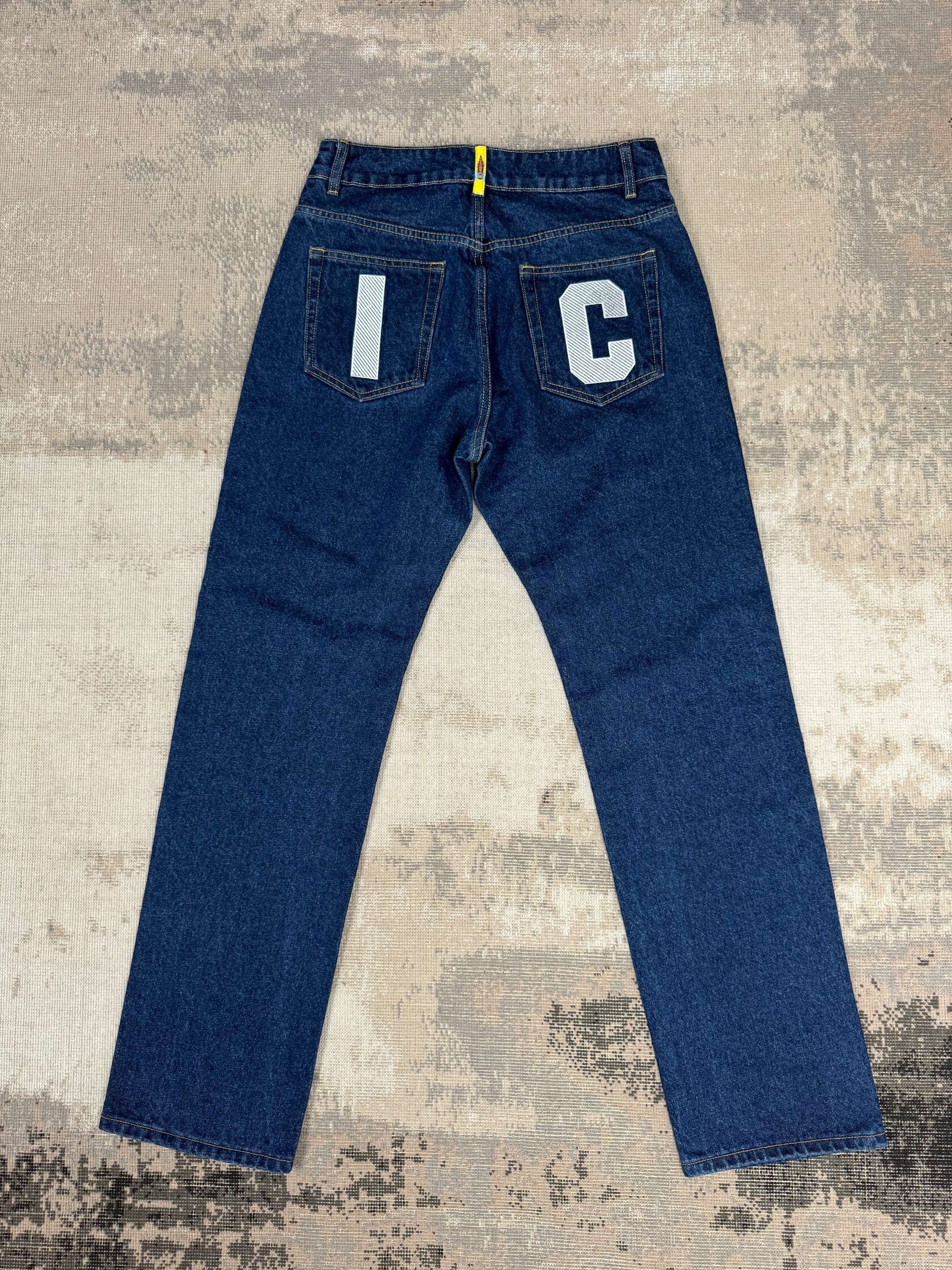 Billionaires Boys Club Ice Cream Running Dog Jeans - Indigo Denim (Unused) Billionaires Boys Club