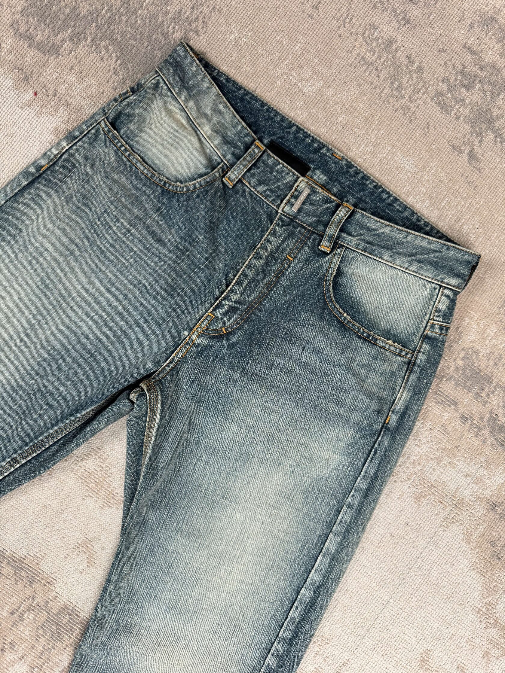 Givenchy Straight Legged Jeans - Washed Denim (Unused) Givenchy
