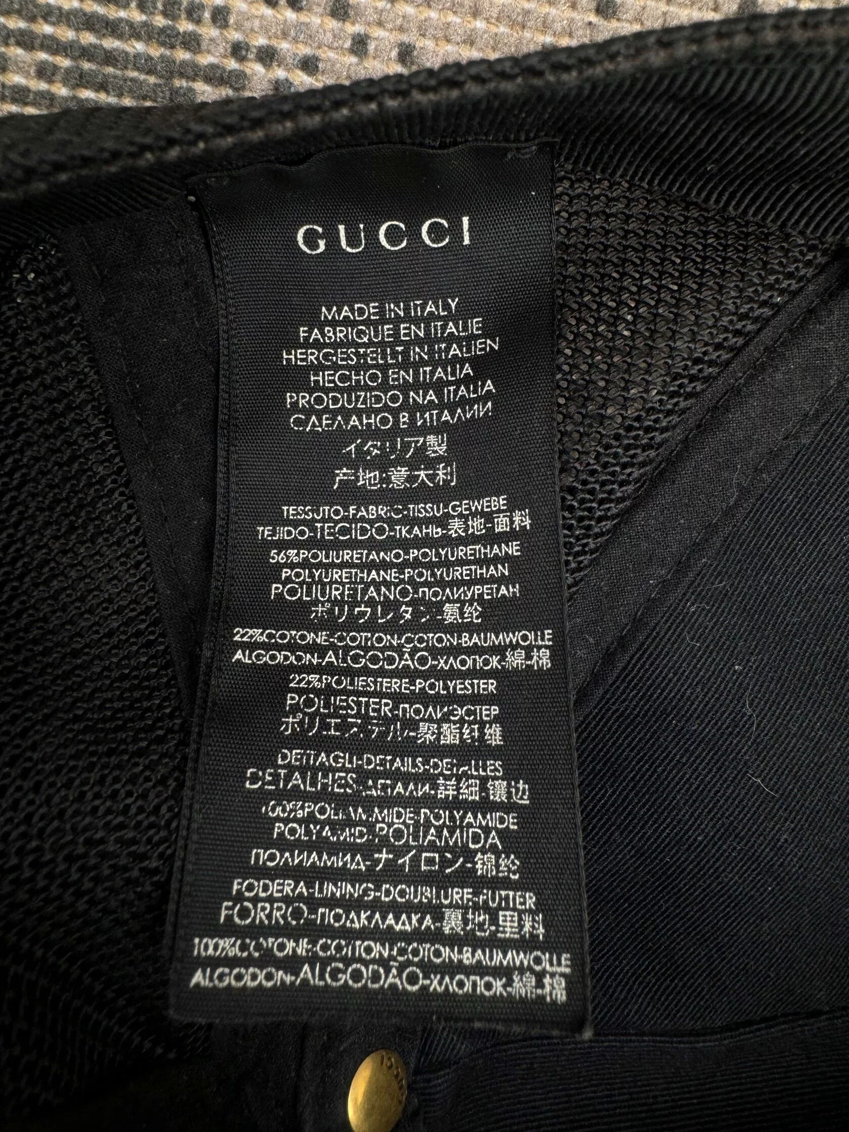 Gucci Kingsnake Baseball Hat - Beige Gucci