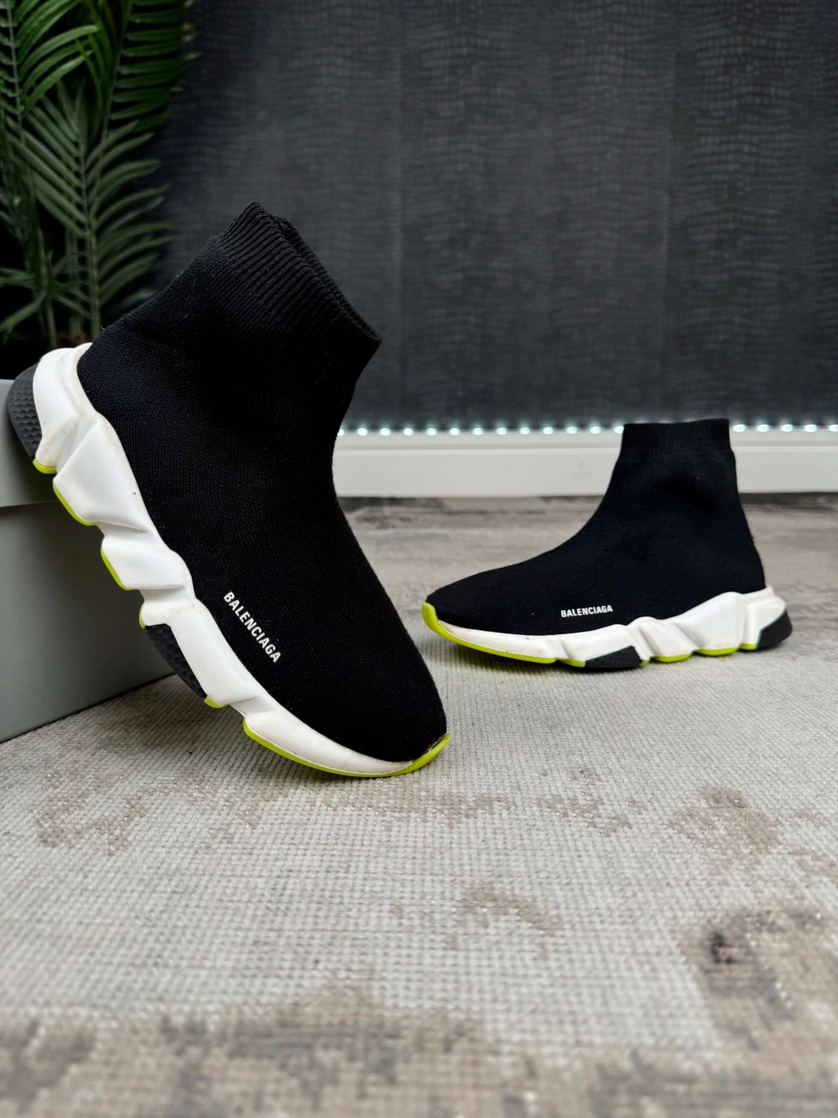 KIDS - Balenciaga Speed Runners - Black
