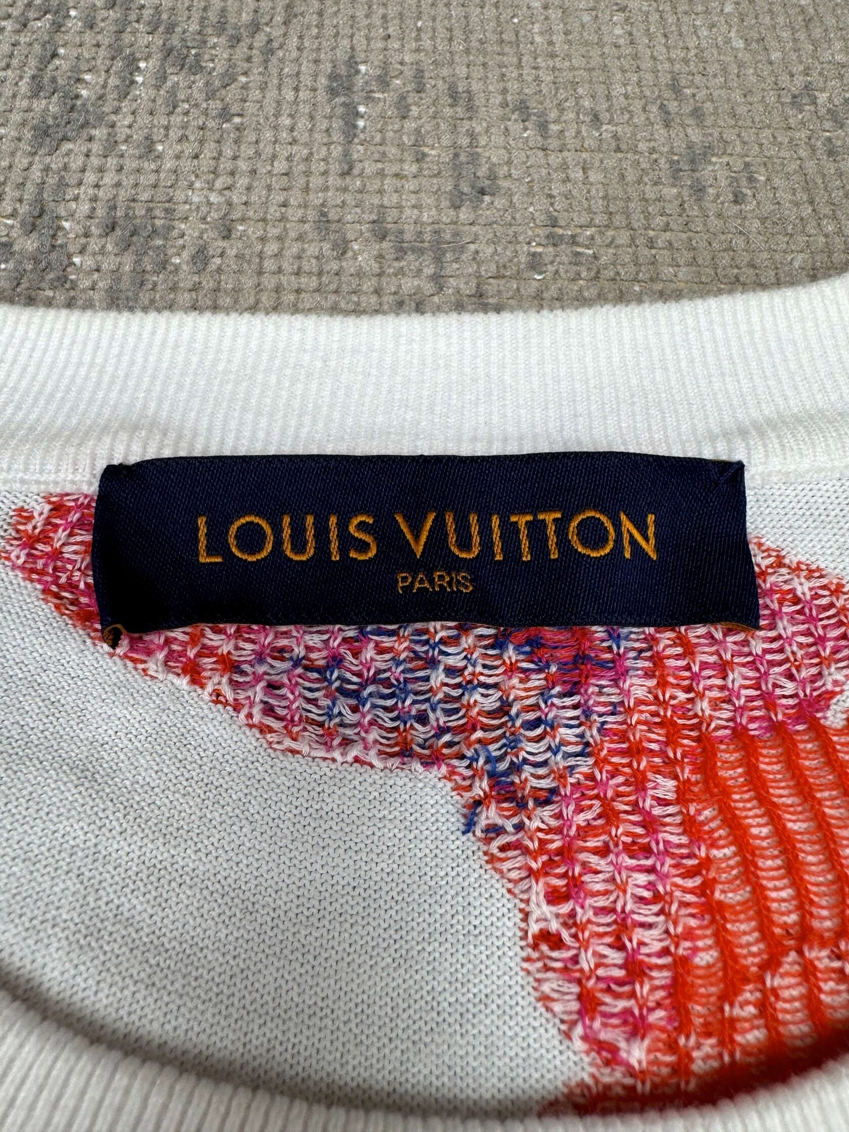 Louis Vuitton Watercolour Monogram T-Shirt - White Louis Vuitton