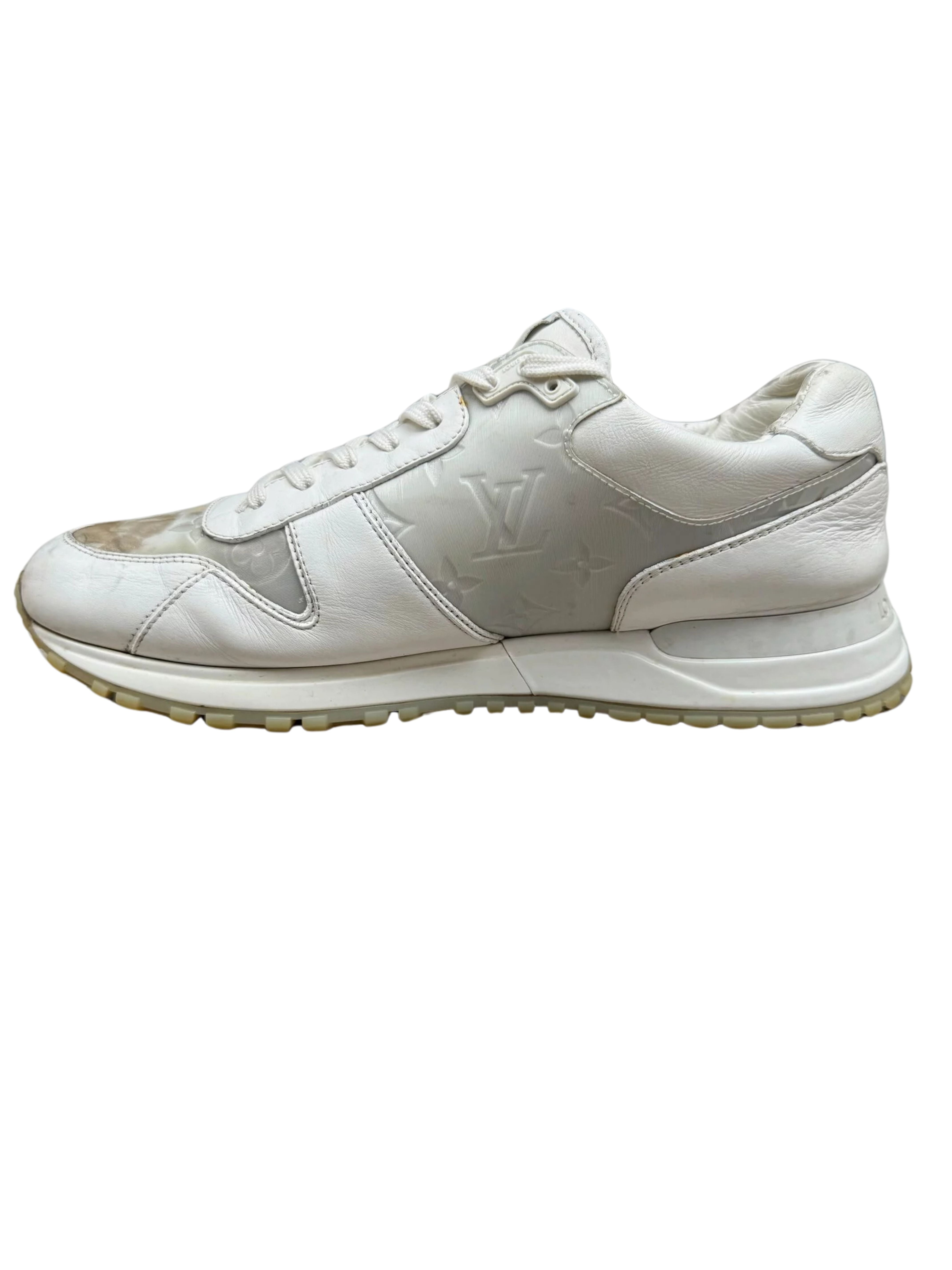 Louis Vuitton Run Away Iridescent Trainers - White