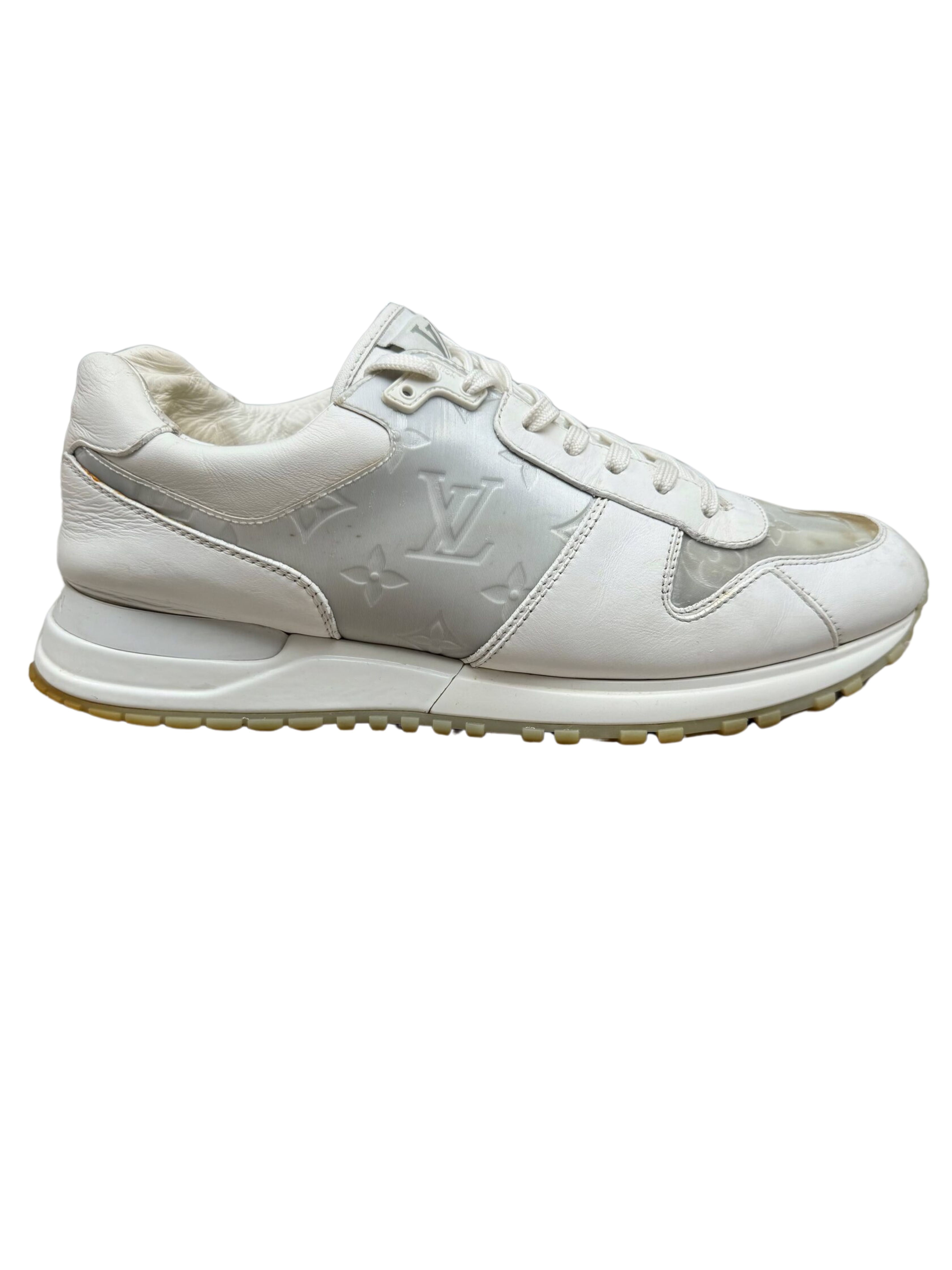 Louis Vuitton Run Away Iridescent Trainers - White