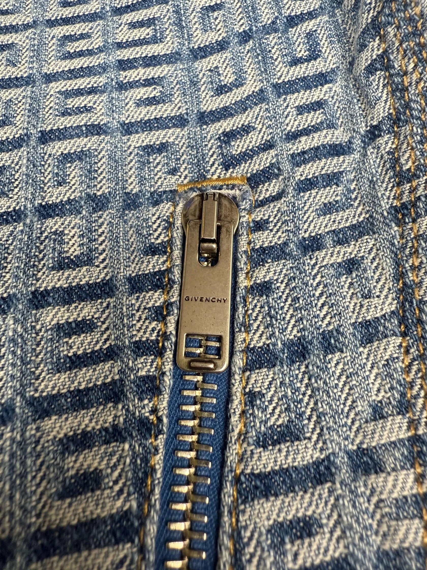 Givenchy 4G Straight Legged Jeans - Blue Denim (Unused) Givenchy