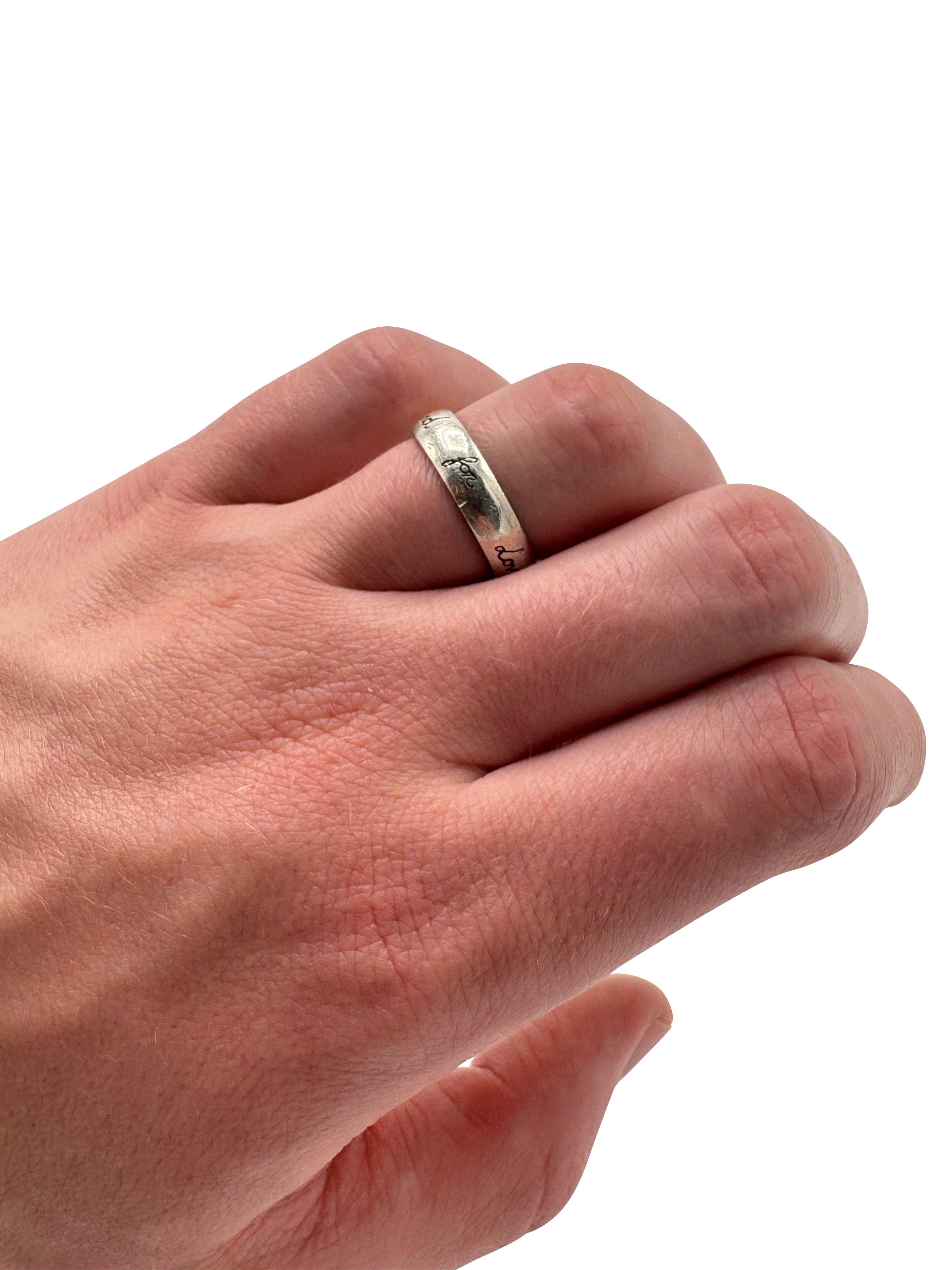 Gucci Blind For Love Ring - 925 Silver Gucci