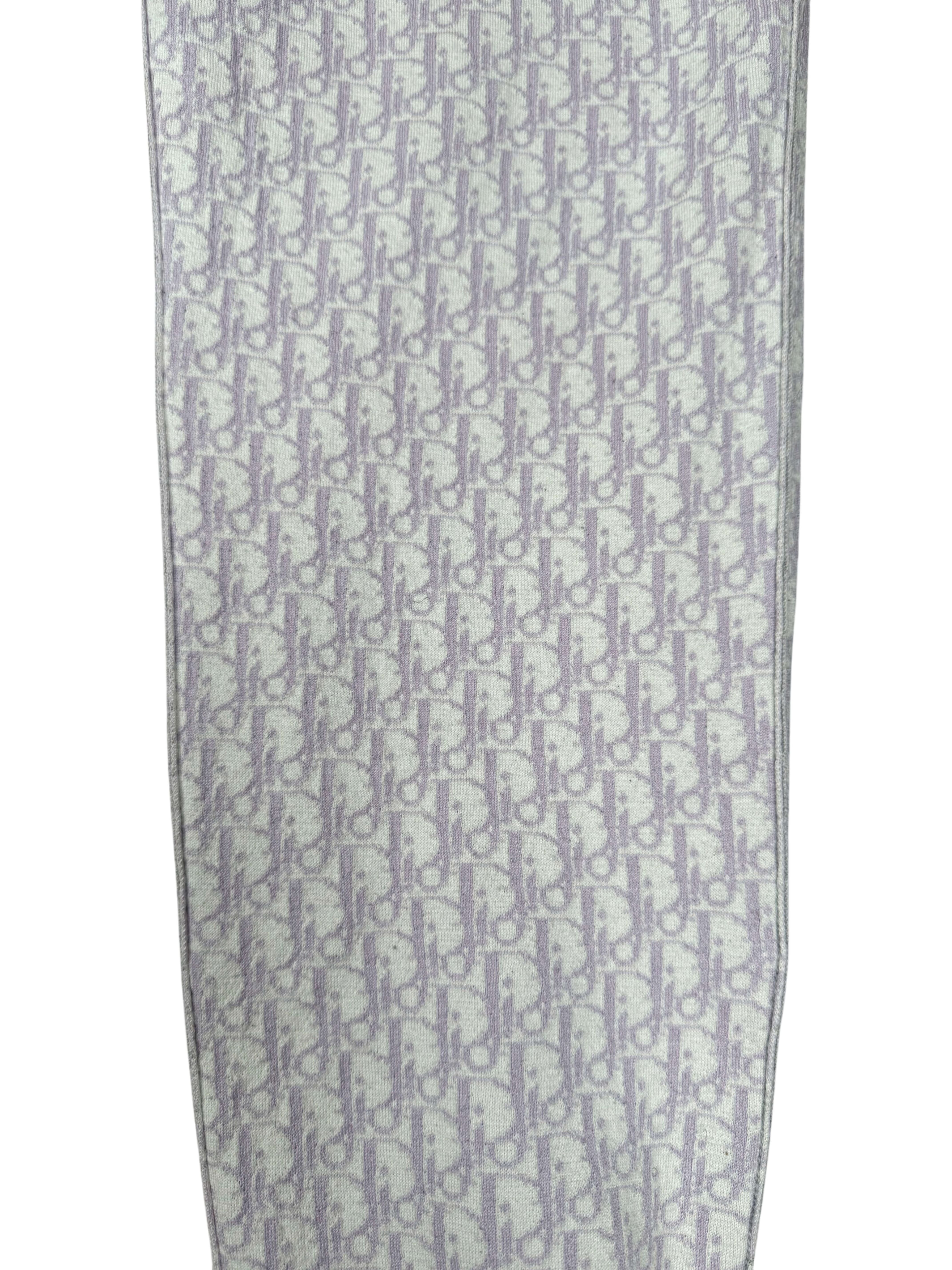 Dior Cashmere Logo Track Pants - Grey