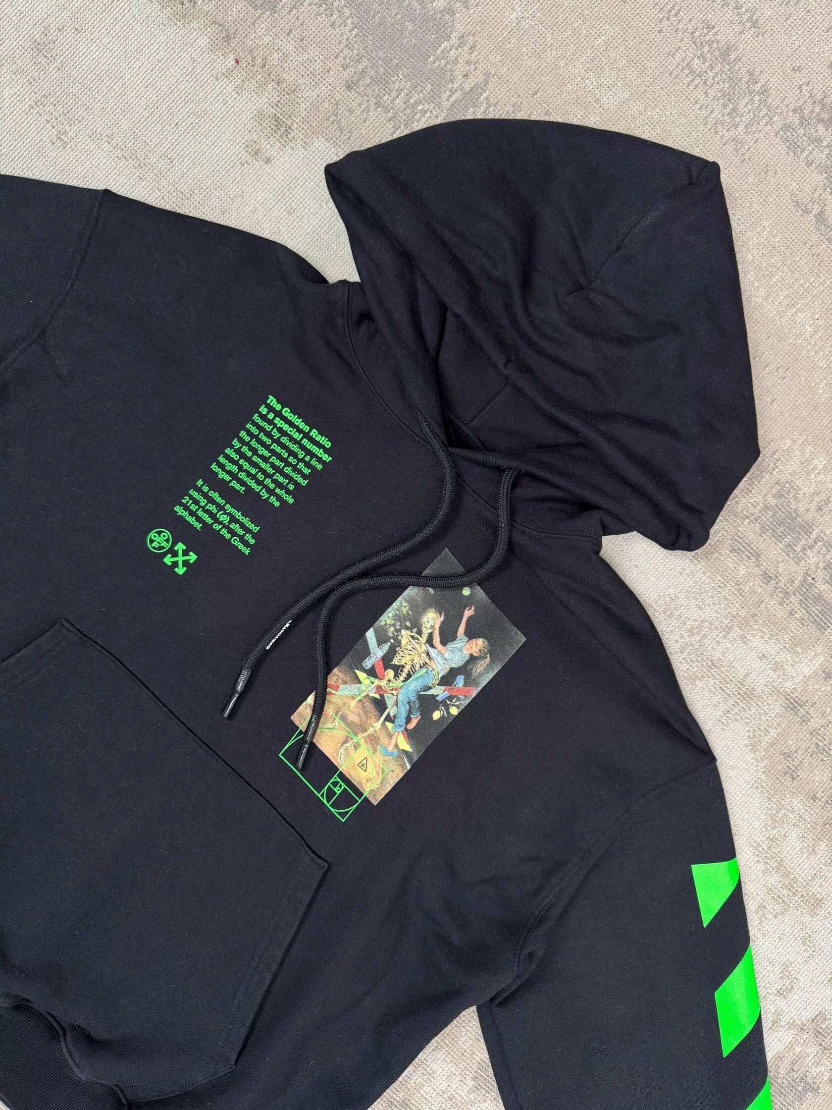 Off-White Pascal Painting Hoodie - Black Off-White