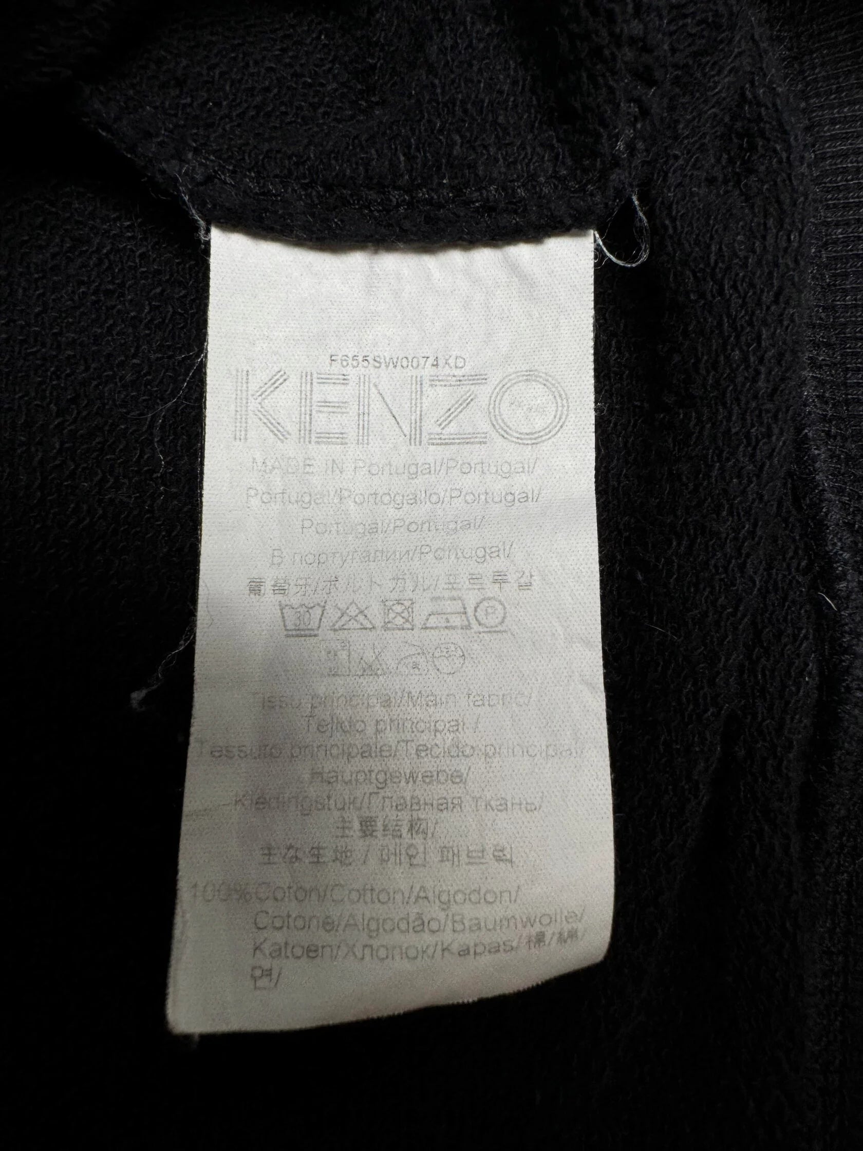 Kenzo Tiger Embroidered Sweatshirt - Black Kenzo