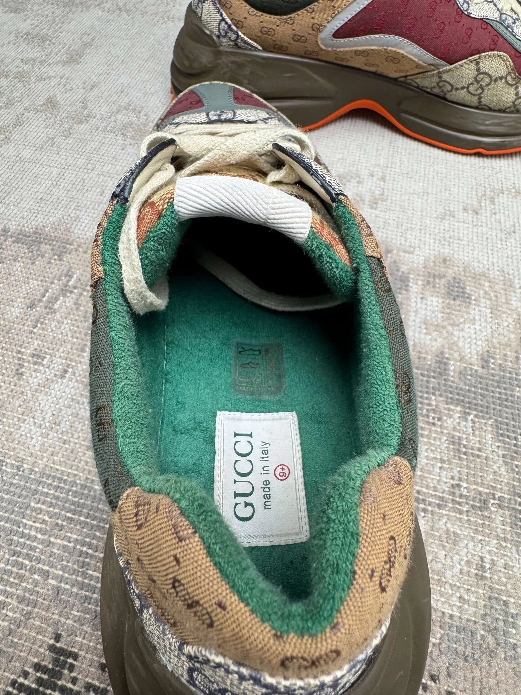 Gucci GG Rhyton Trainers Gucci