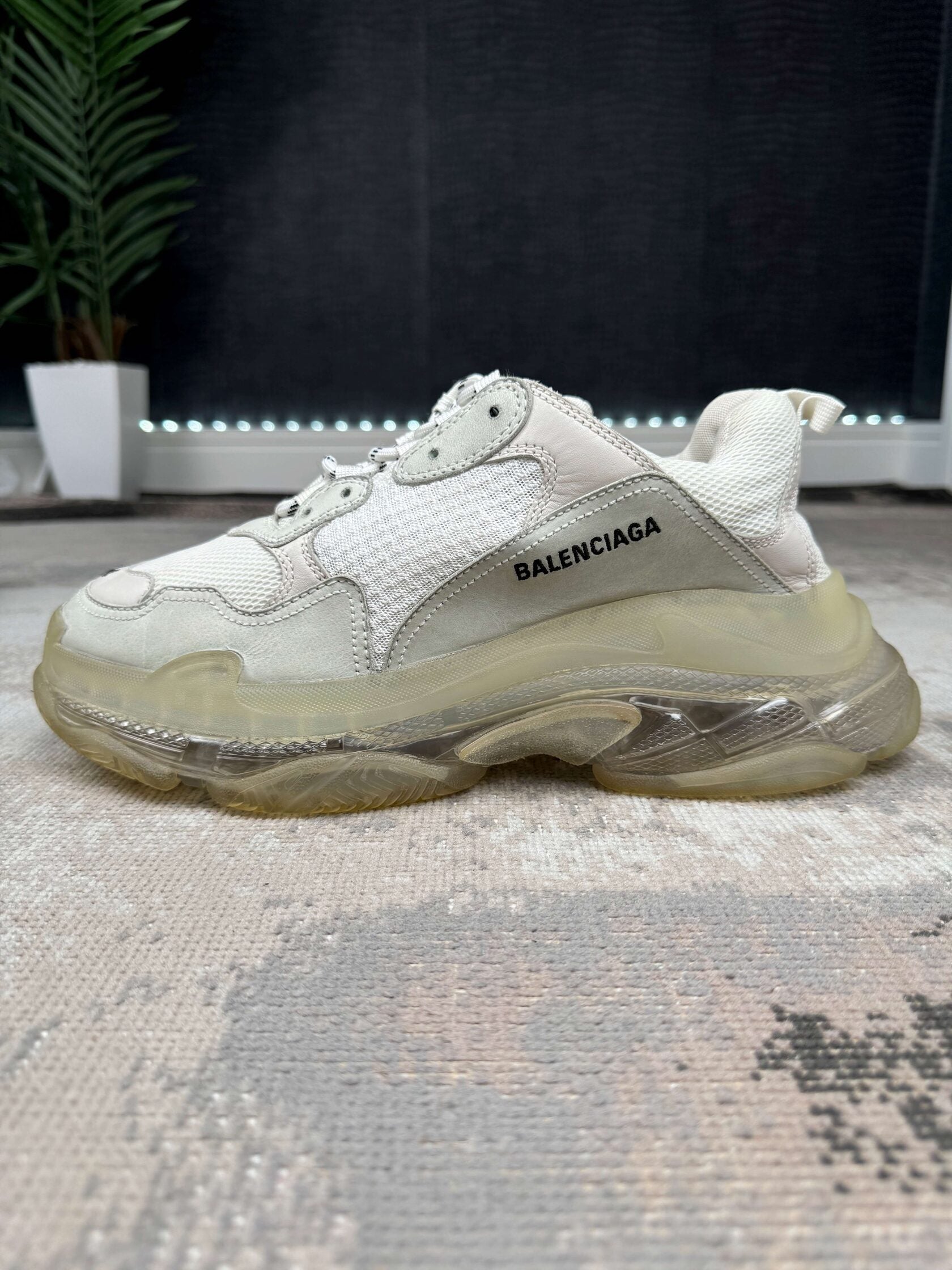 Balenciaga Triple S Clear Sole - White Balenciaga