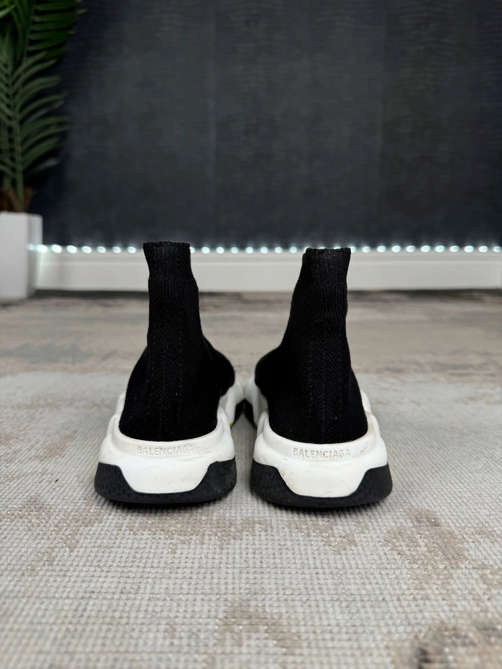 KIDS - Balenciaga Speed Runners - Black