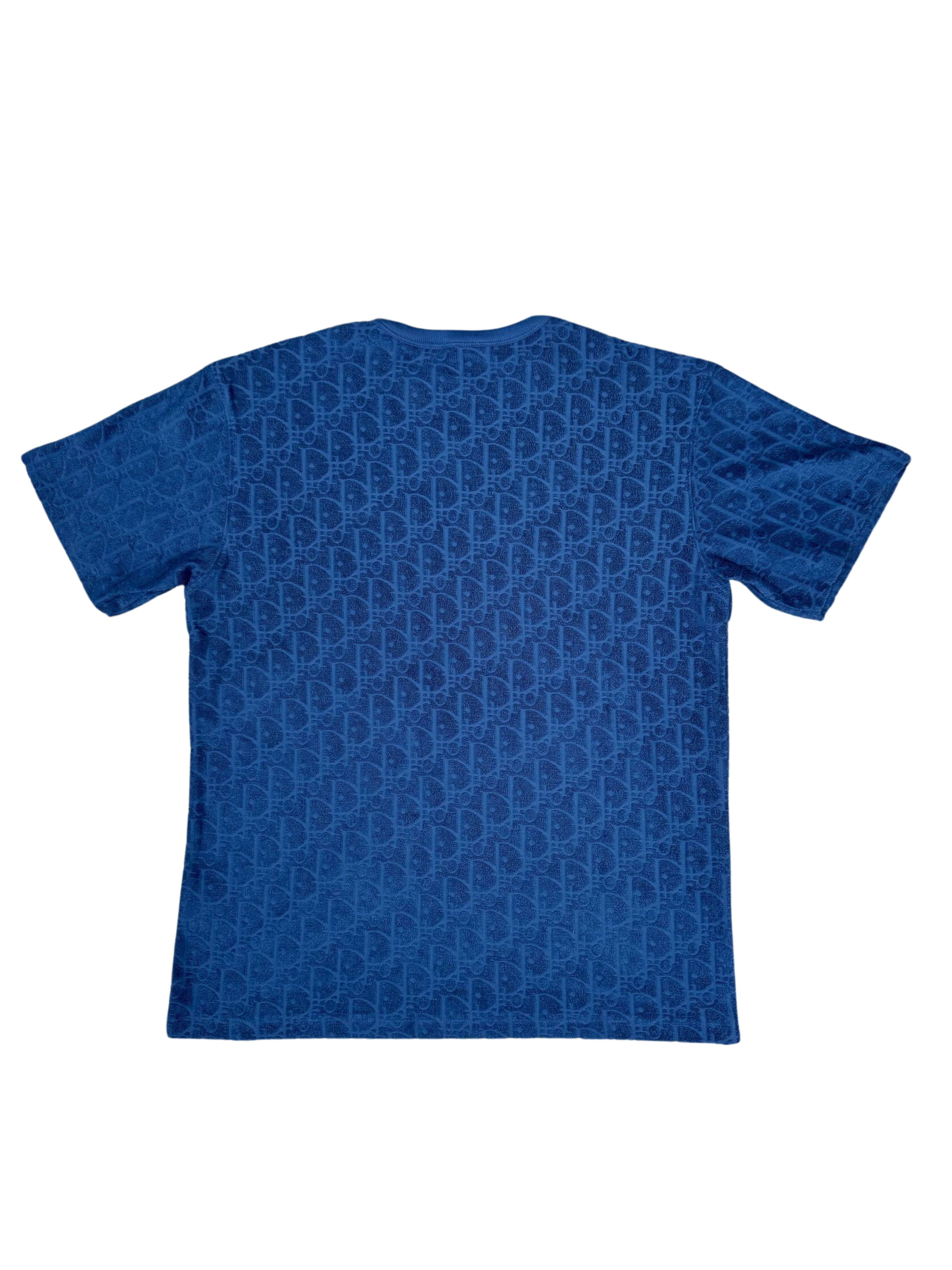 Dior Oblique Towel T-shirt - Blue (Unused) Dior