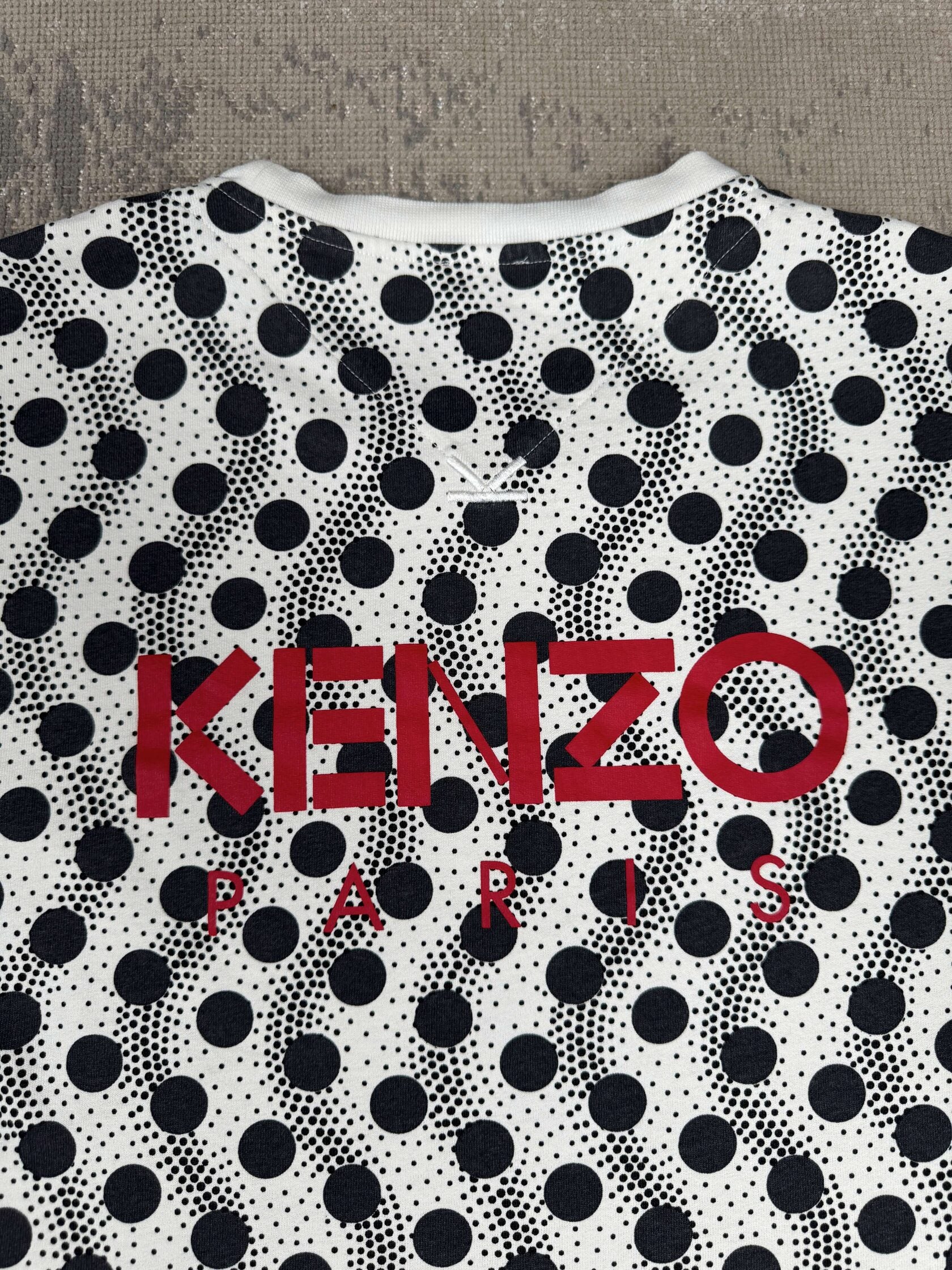 Kenzo Wavey Dots T-Shirt - White Kenzo