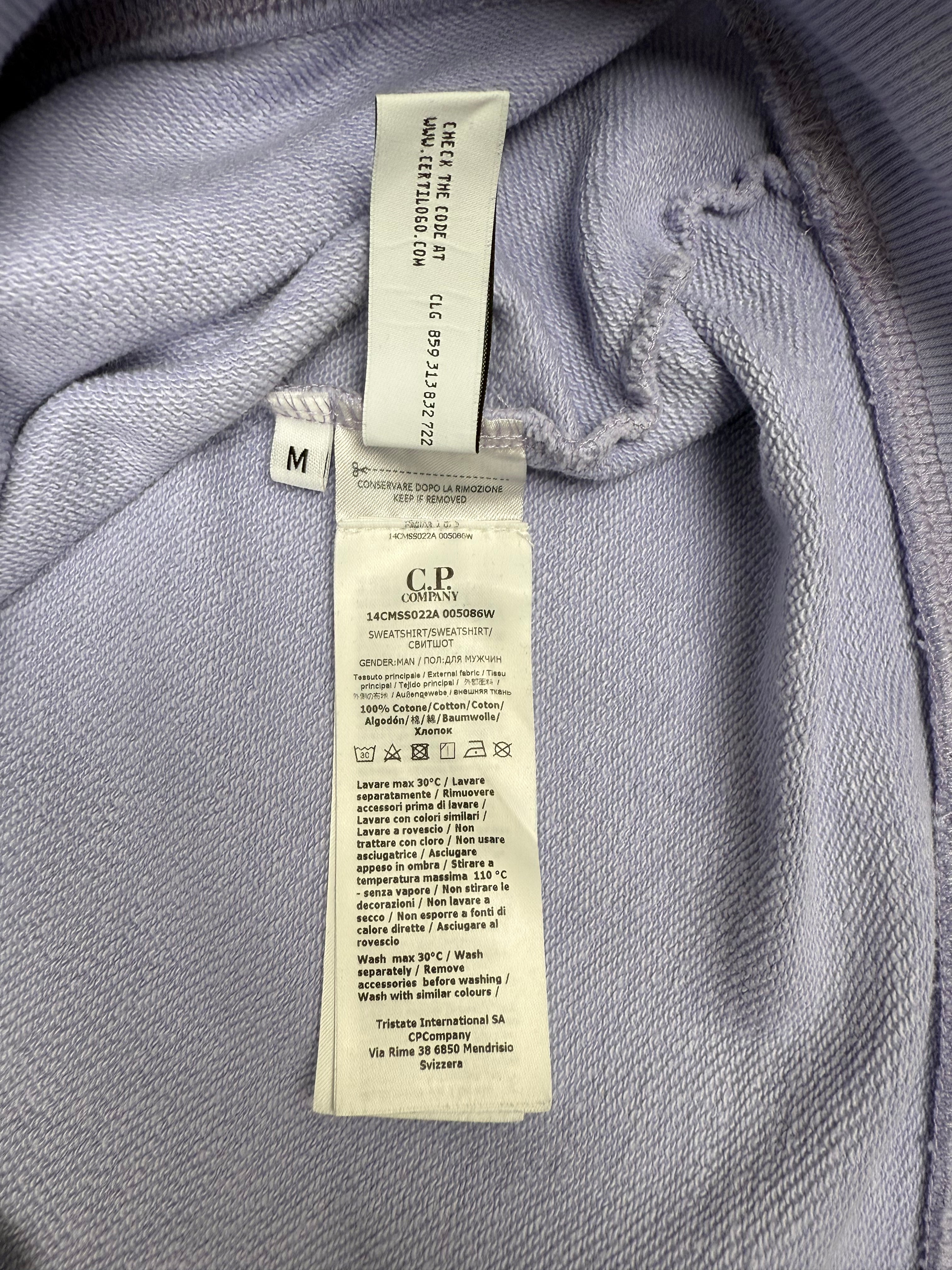 C.P. Company Sweatshirt - Lilac C.P. Company
