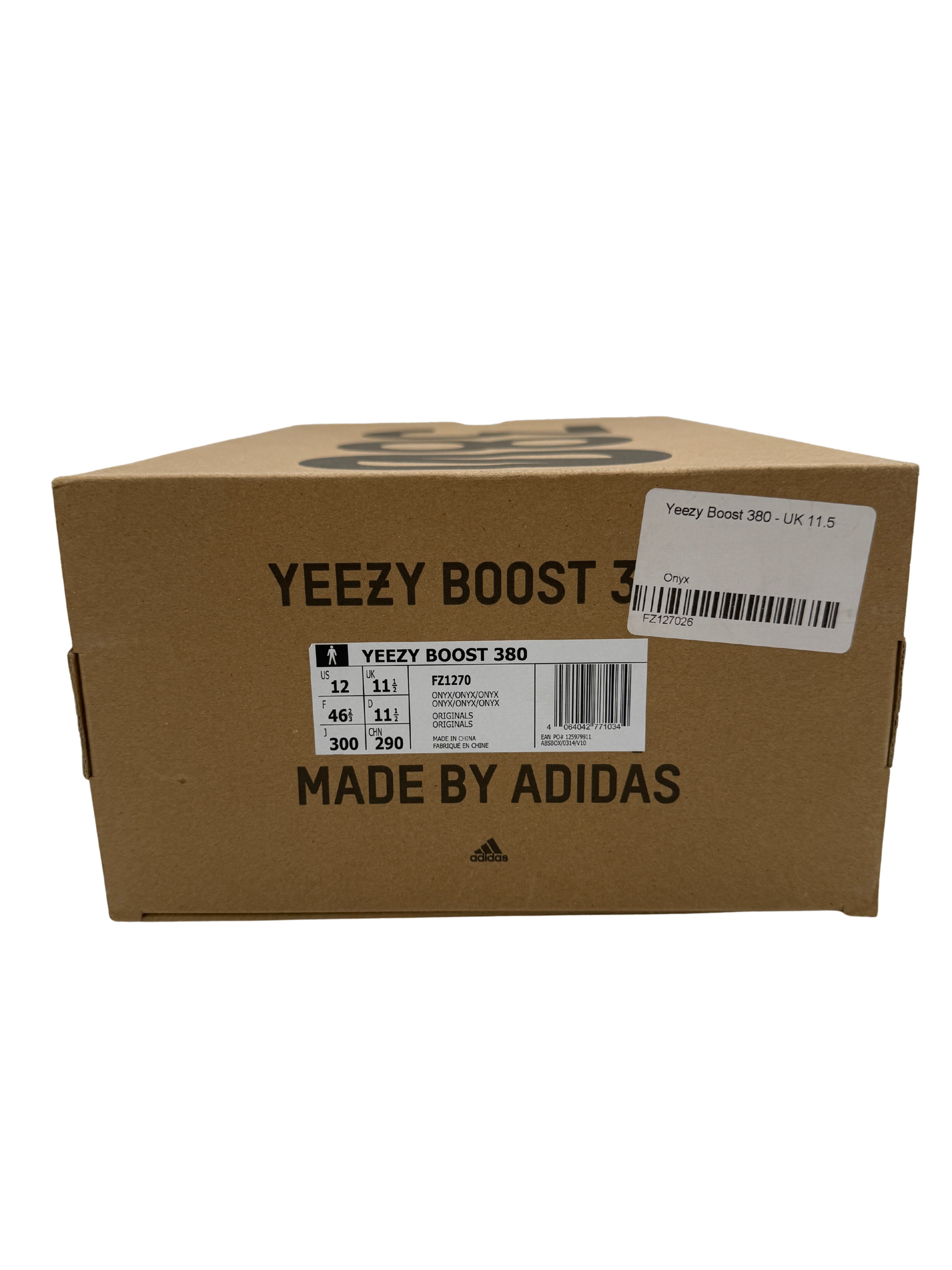 Yeezy Boost 380 Trainer - Onyx (Unused)