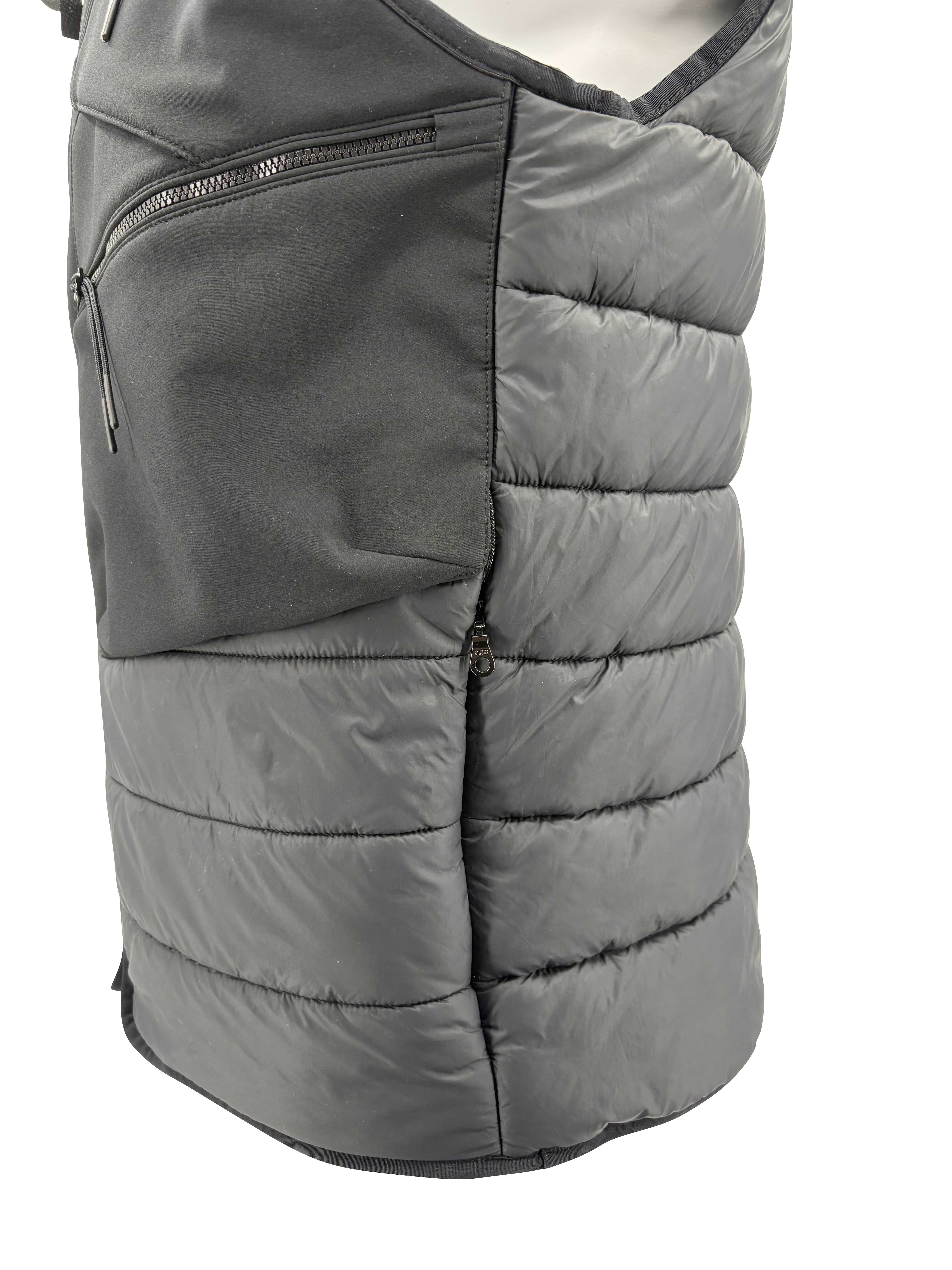 C.P. Company Shell-R Padded Down Goggle Gilet - Black C.P. Company