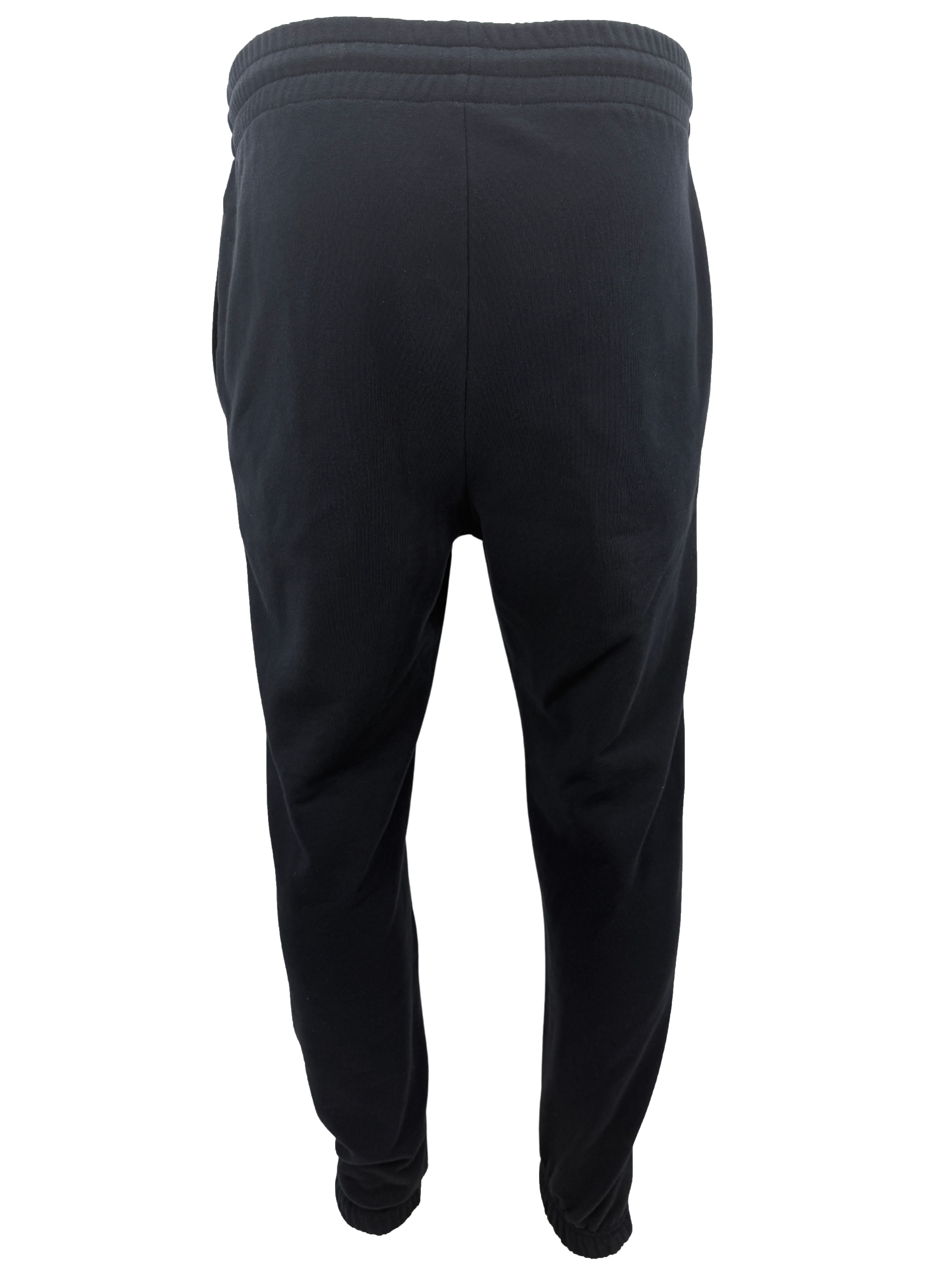 Celine Homme Logo Cotton Joggers - Black