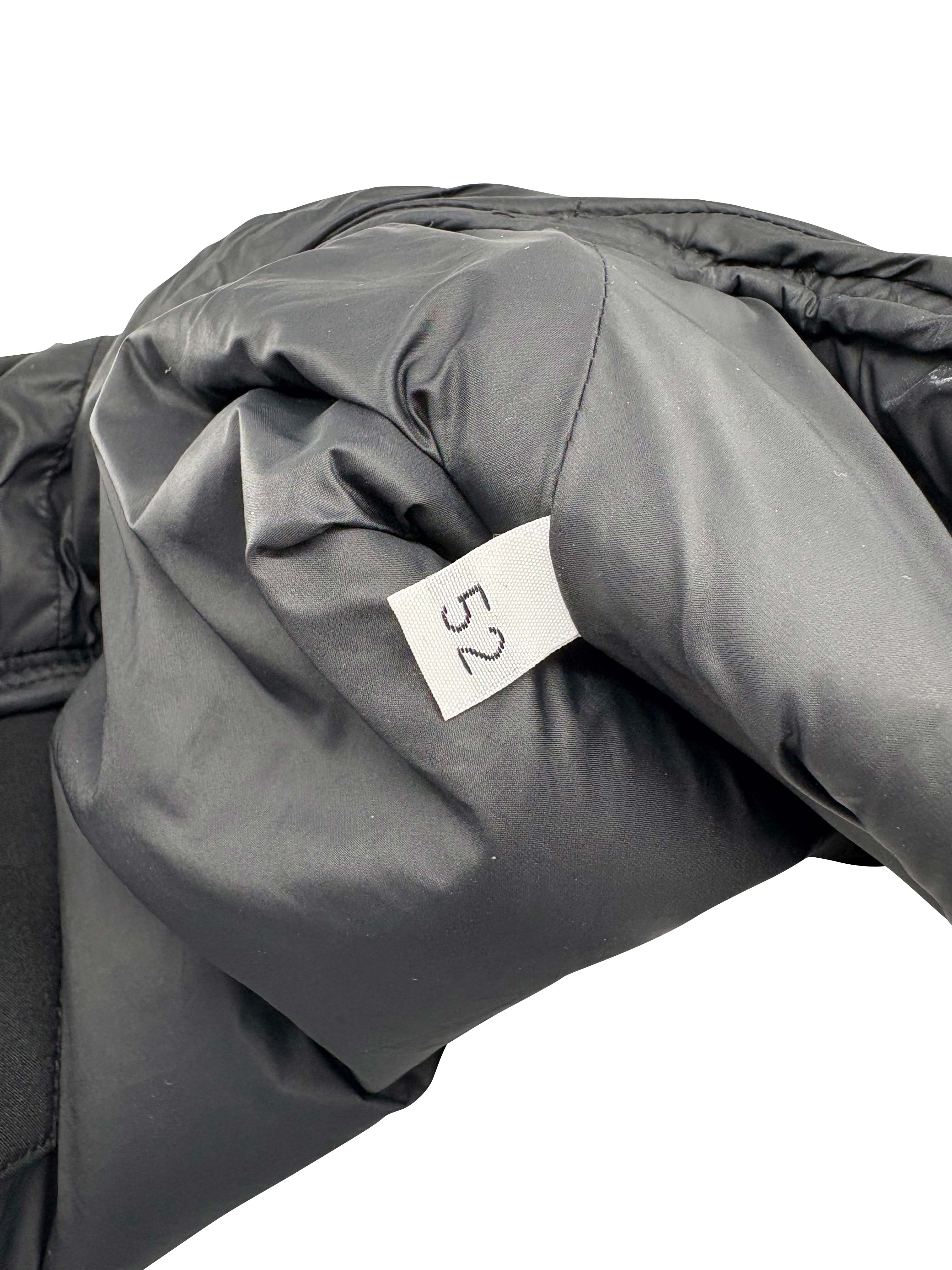 C.P. Company Shell-R Padded Down Goggle Gilet - Black C.P. Company