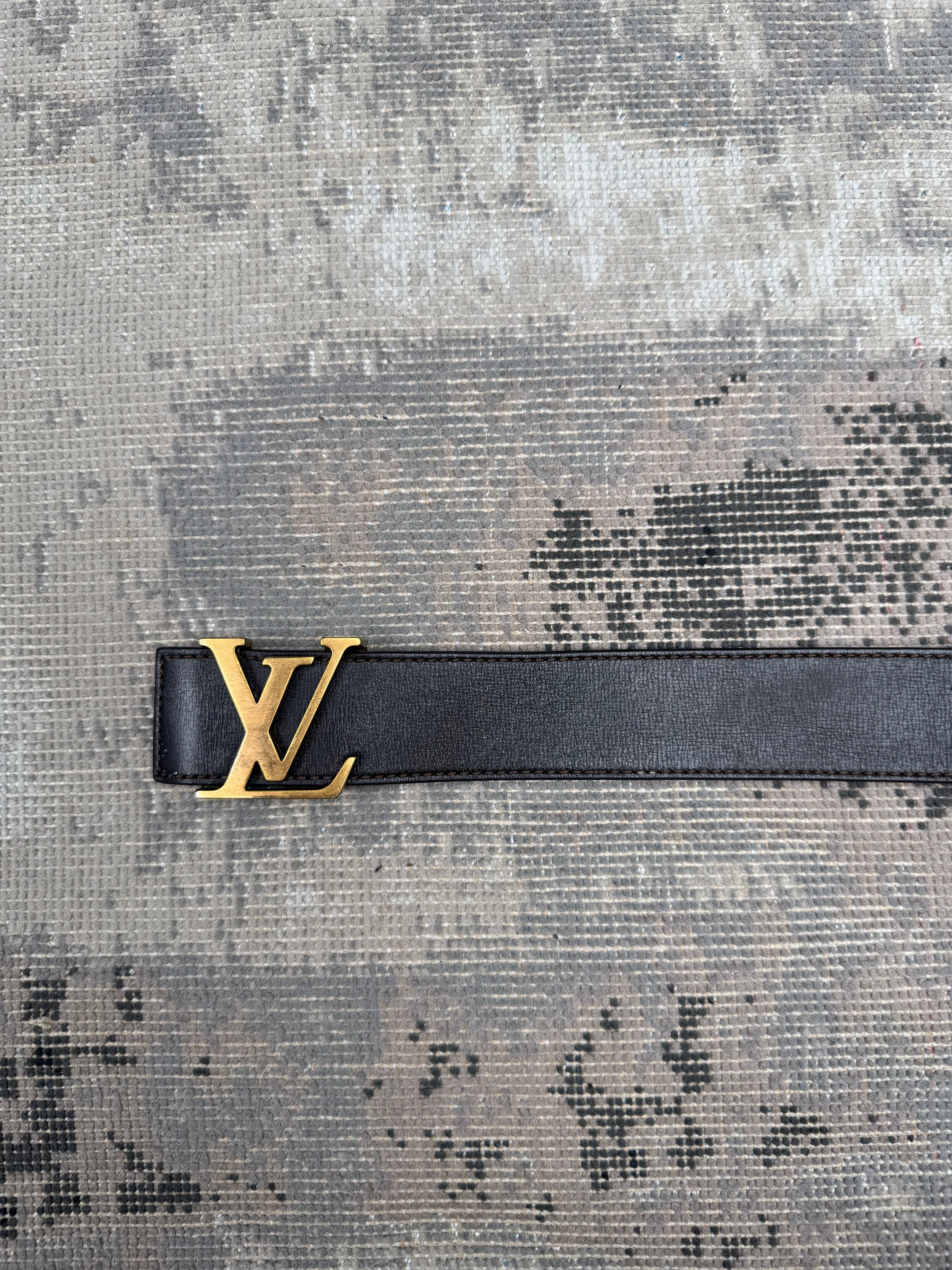 Louis Vuitton LV Initials Belt - Brown Louis Vuitton