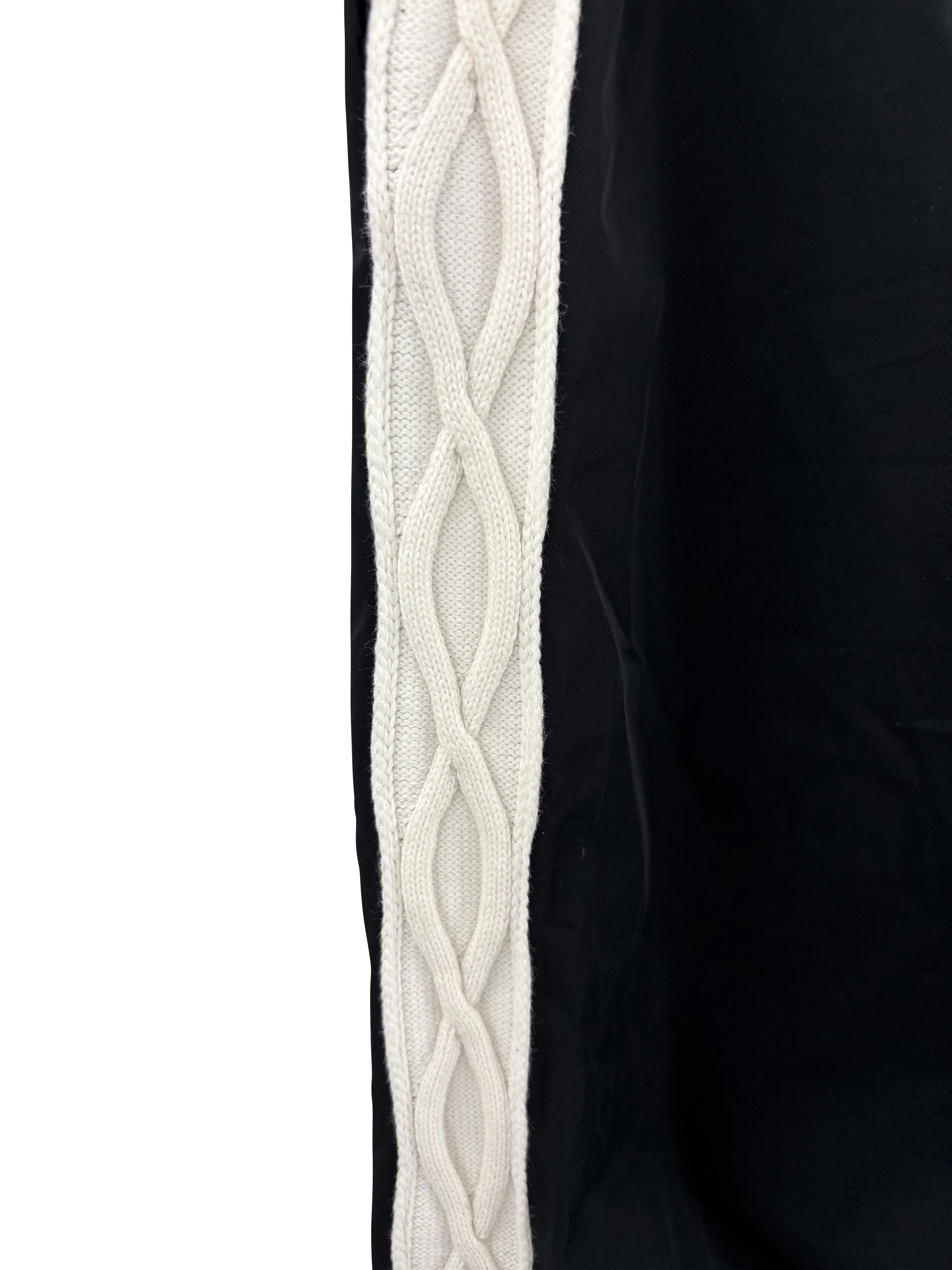 Louis Vuitton x Tyler The Creator Embroidered Technical Track Trousers - Black (Unused) Louis Vuitton