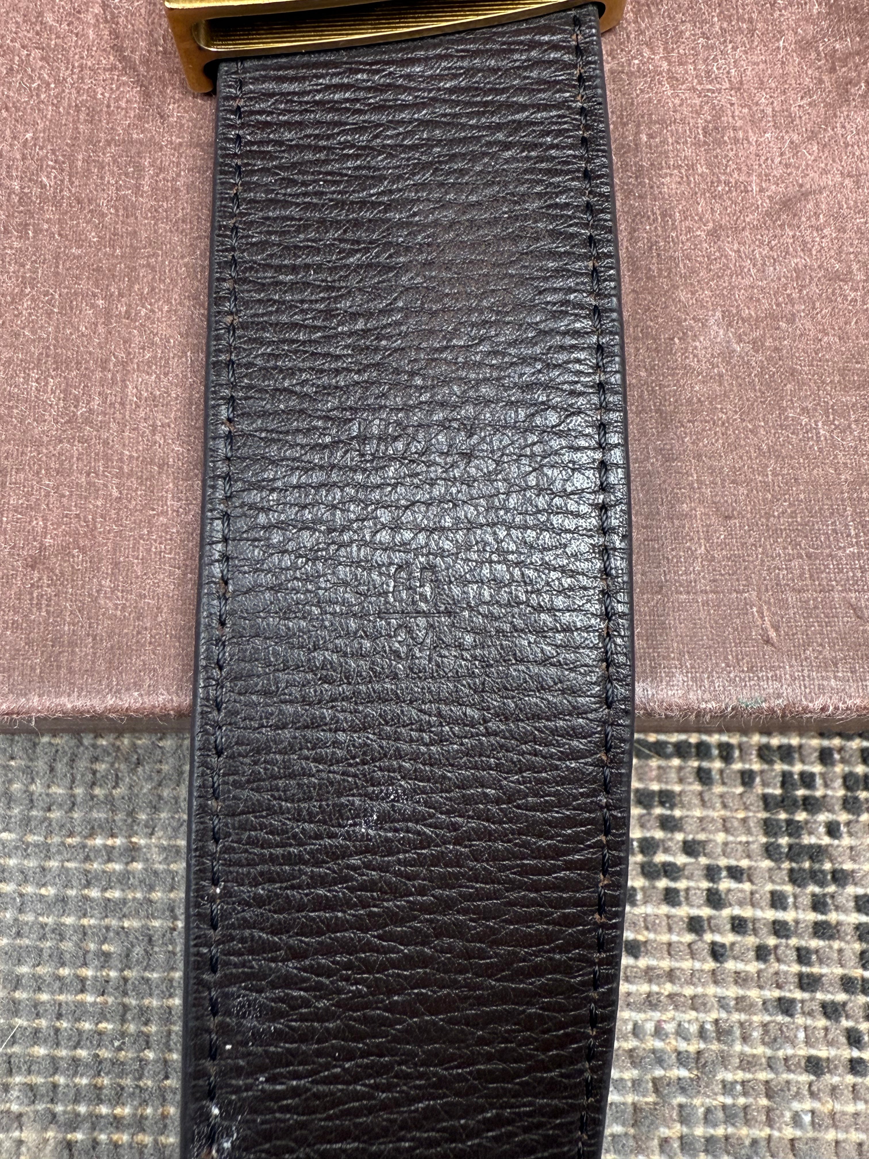 Louis Vuitton LV Initials Belt - Brown Louis Vuitton
