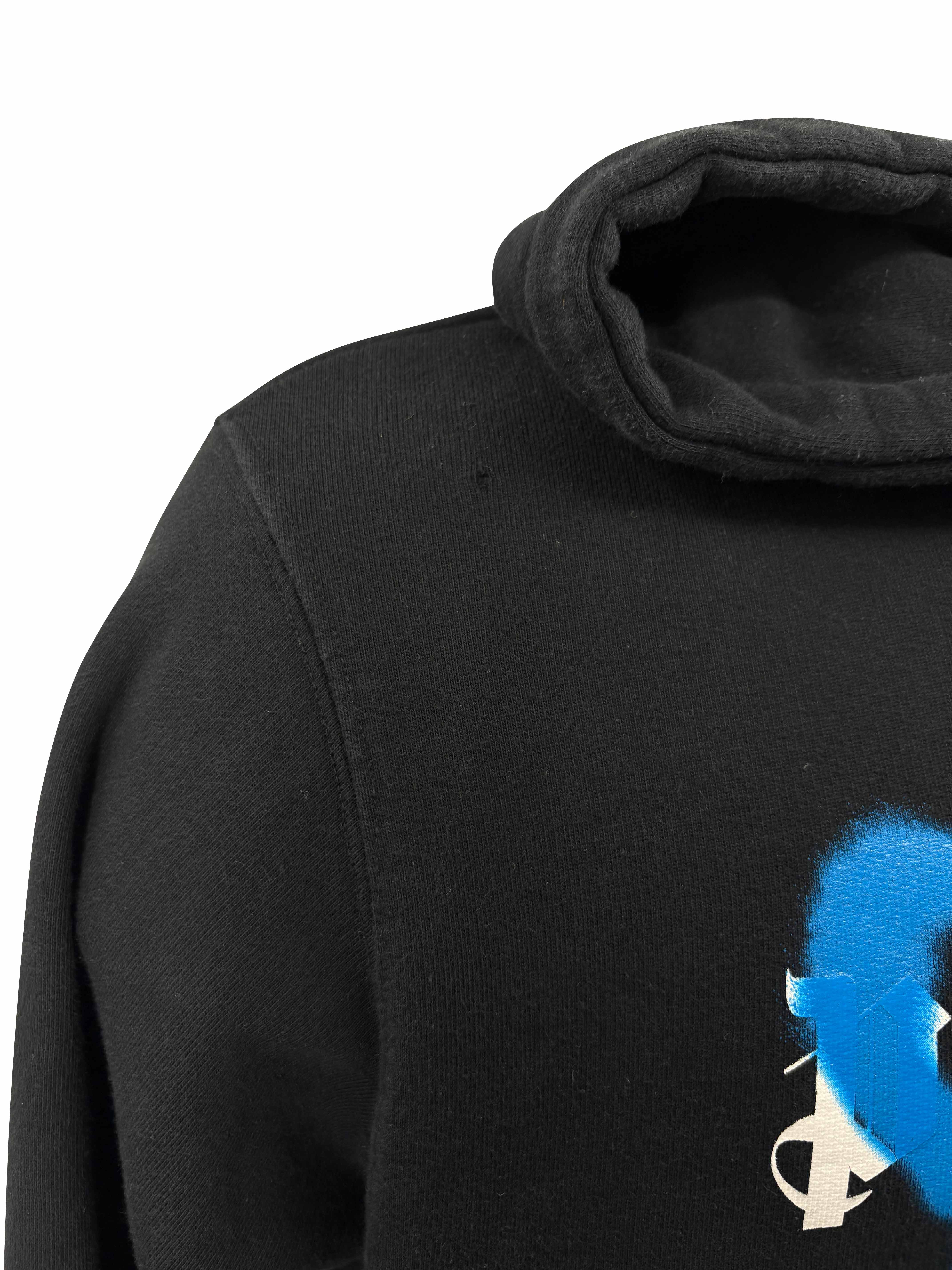 Palm Angels Spray Milano Hoodie - Black Palm Angels