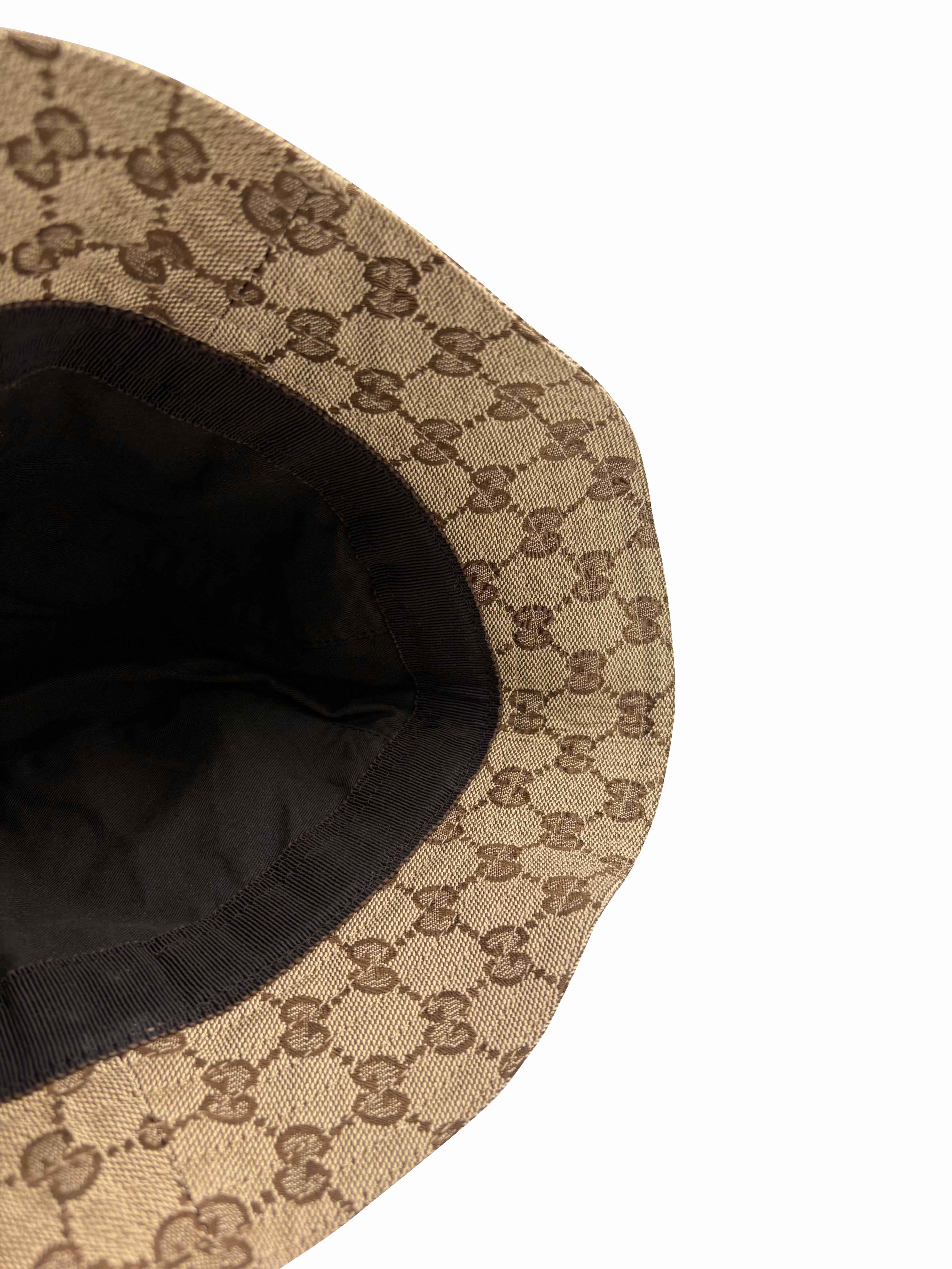 Gucci GG Canvas Bucket Hat - Beige