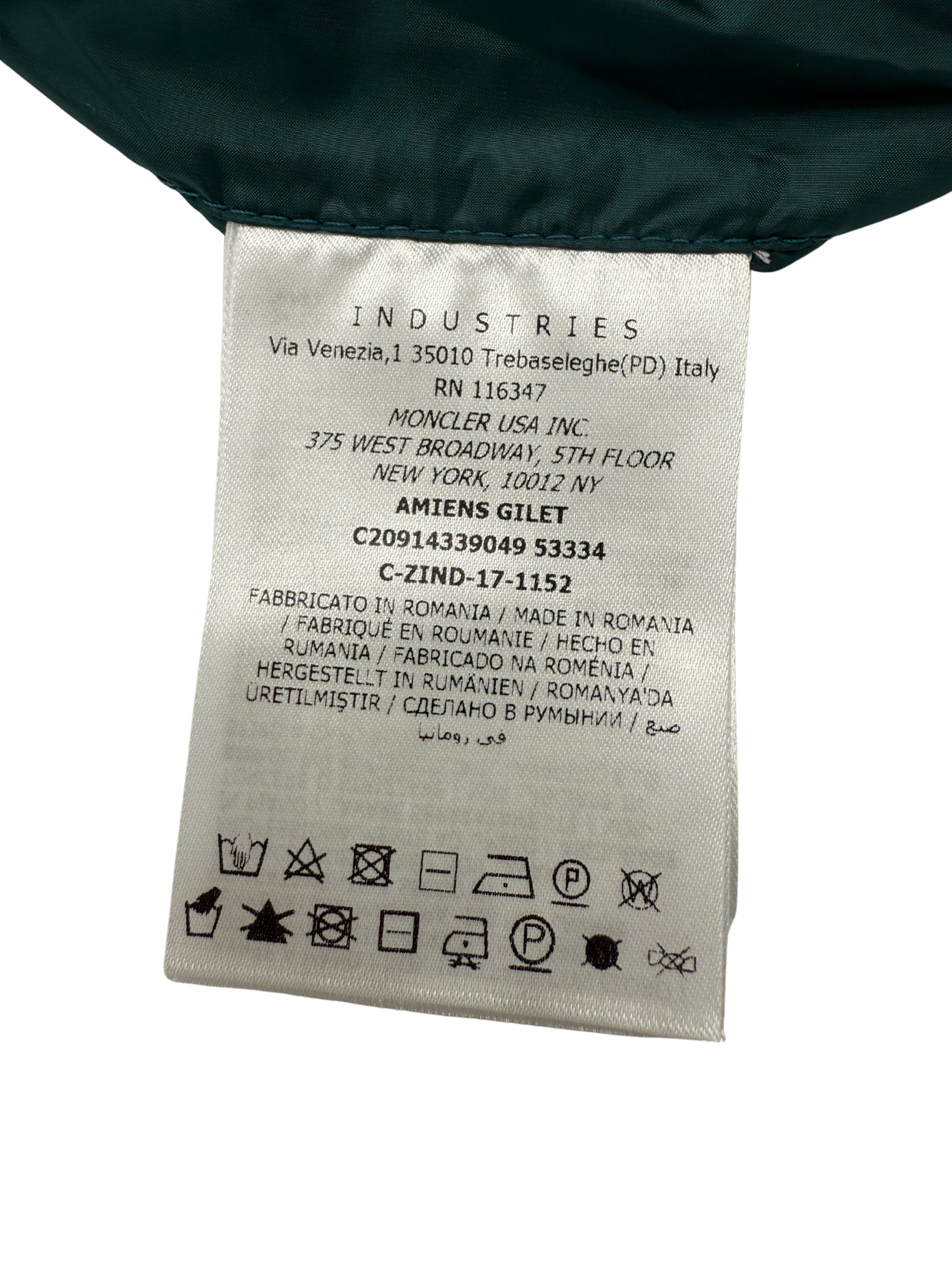 Moncler Amiens Gilet - Blue