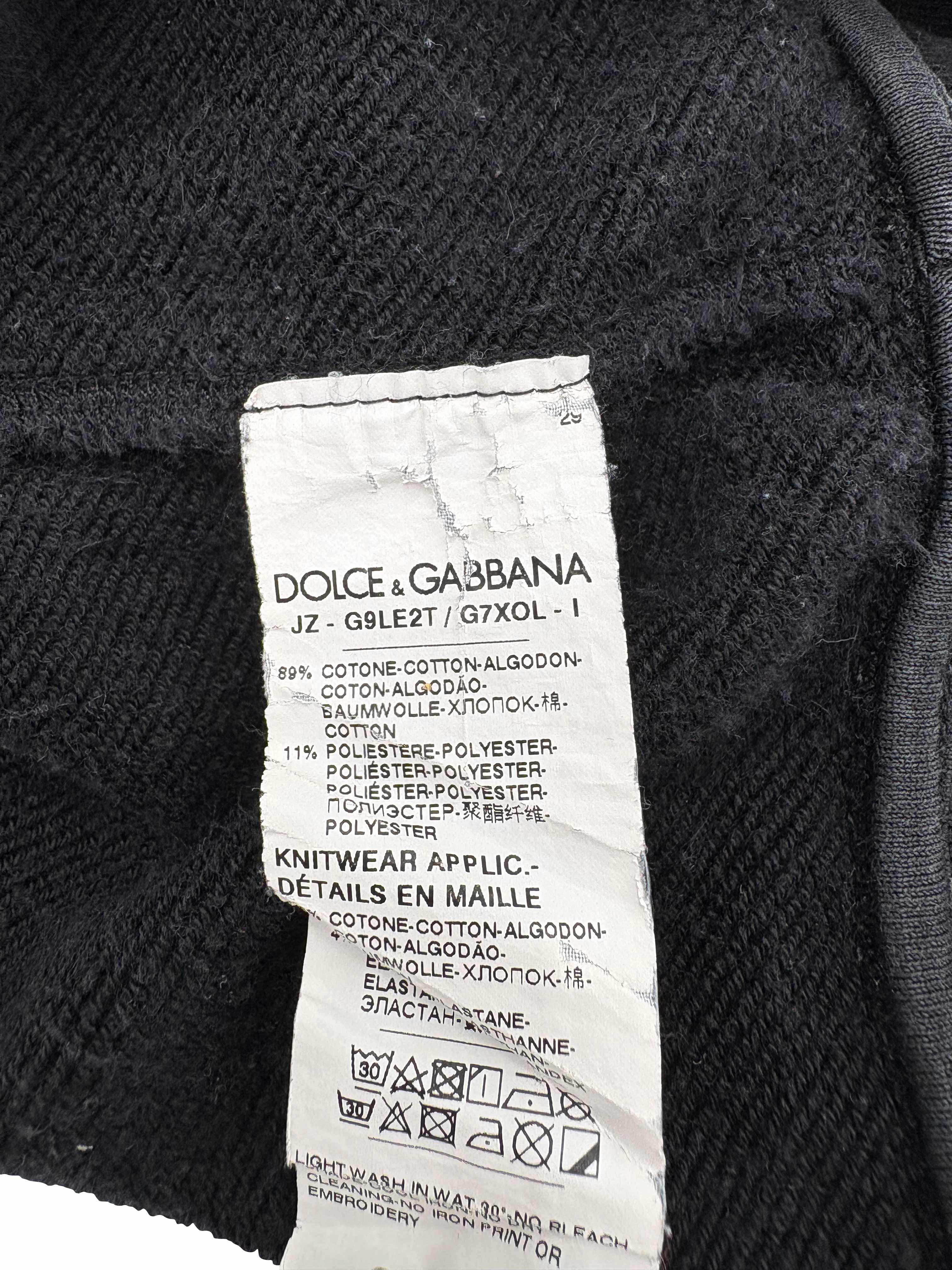 Dolce & Gabbana Milano Crown hoodie - Black Dolce & Gabbana