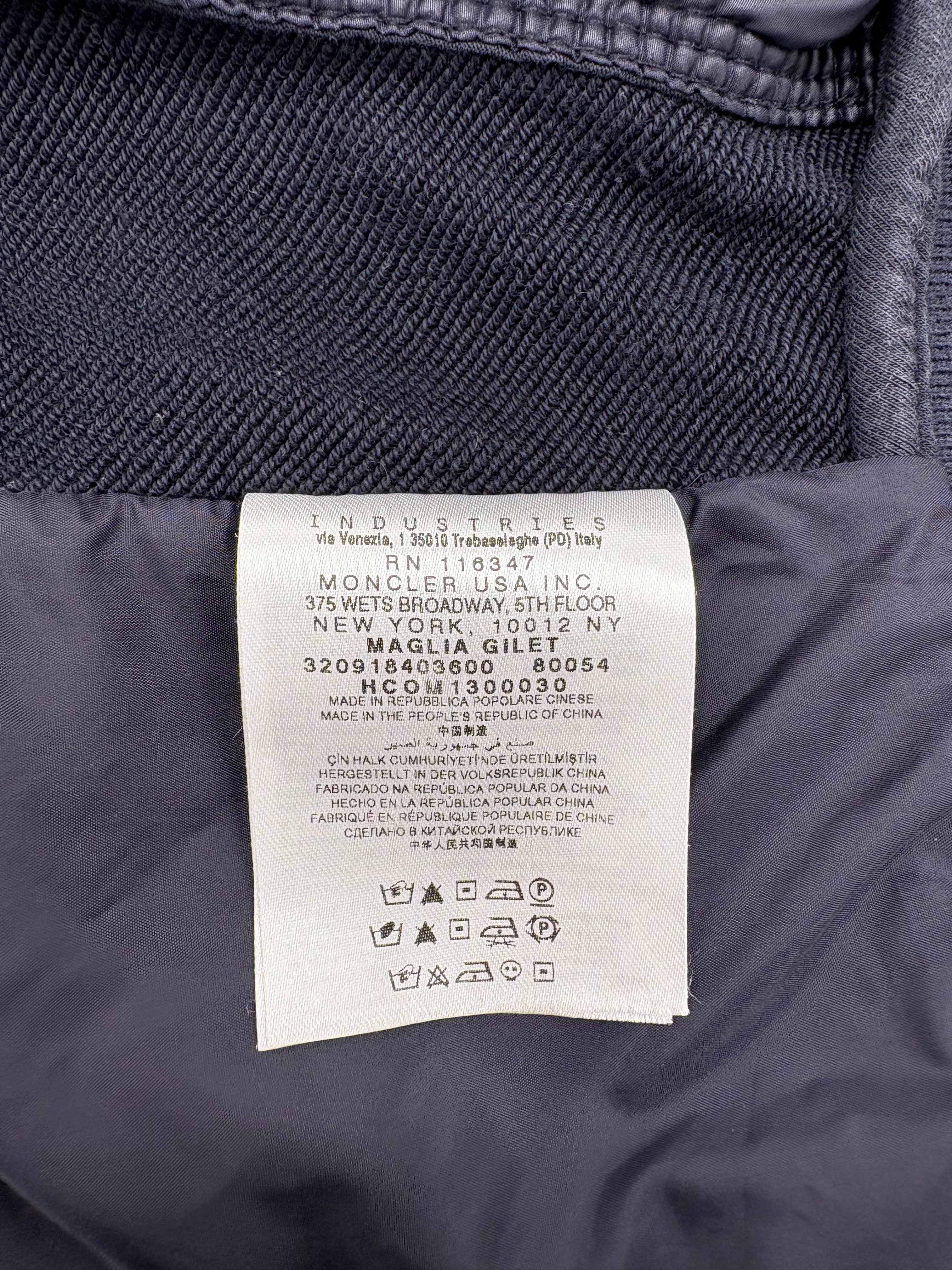 Moncler Maglia Gilet - Navy Moncler