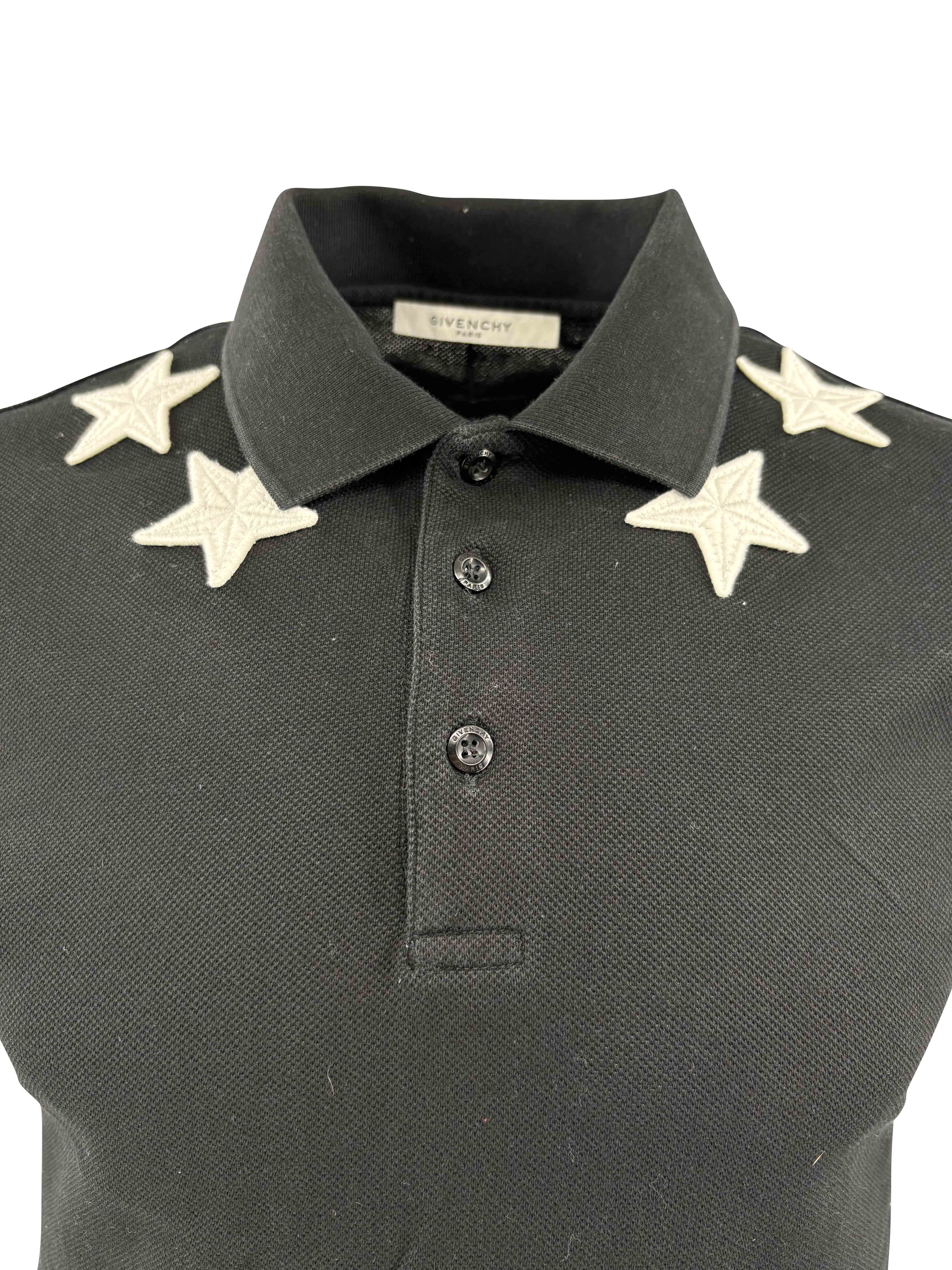 Givenchy Star Polo - Black Givenchy