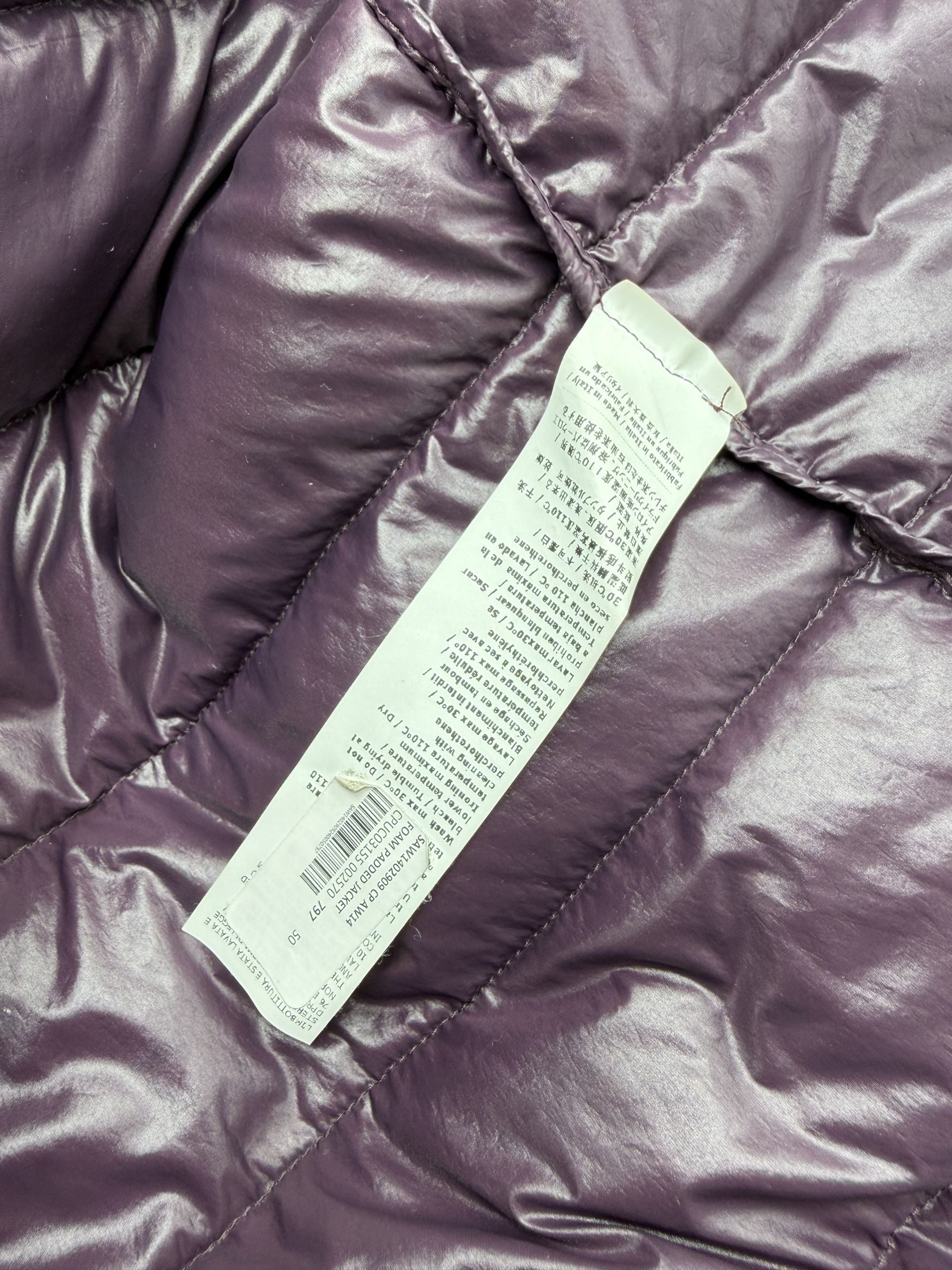 CP Company Shell Down Lens Jacket - Purple C.P. Company