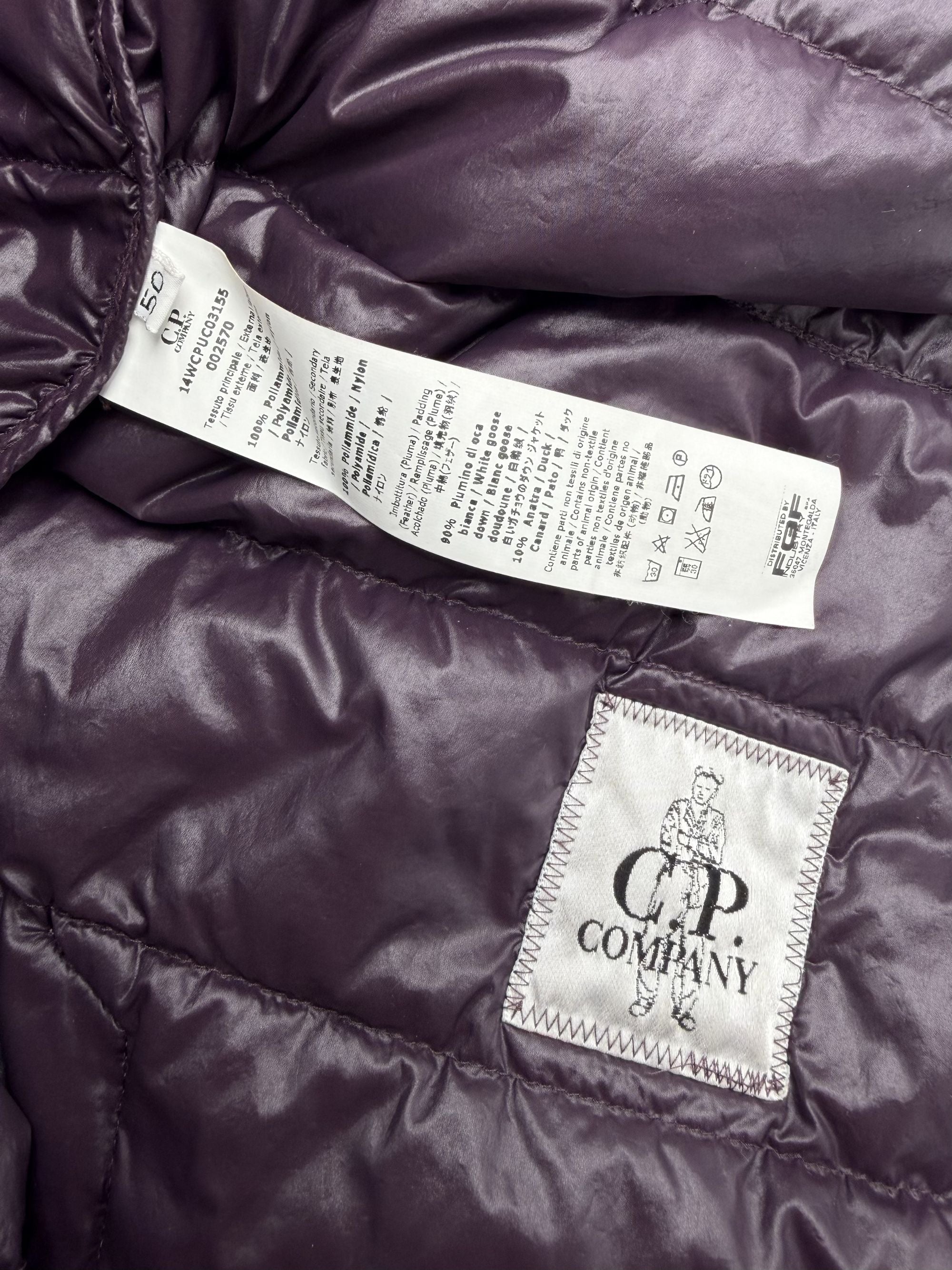CP Company Shell Down Lens Jacket - Purple C.P. Company