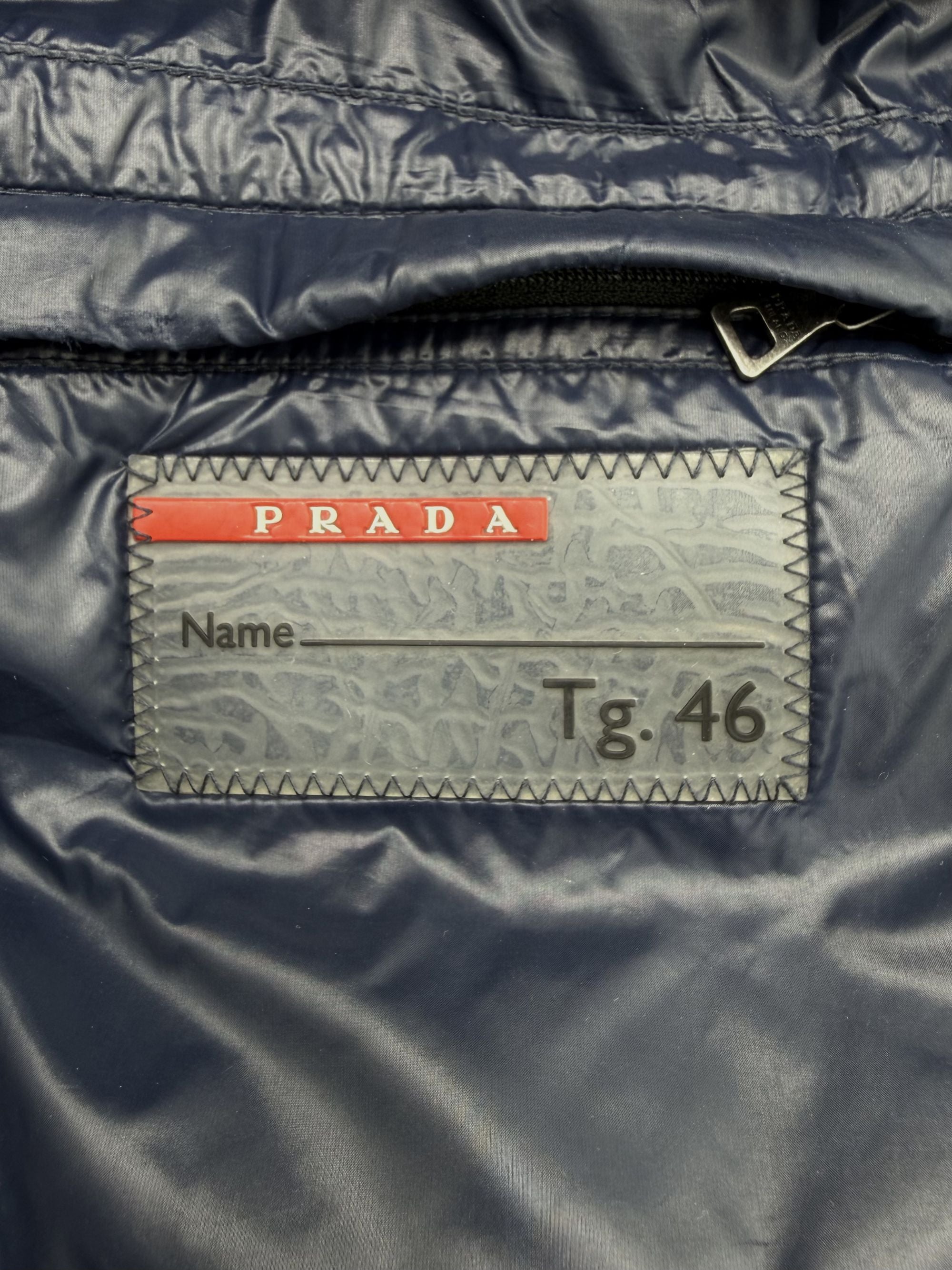 Prada Milano Down Jacket - Navy Prada