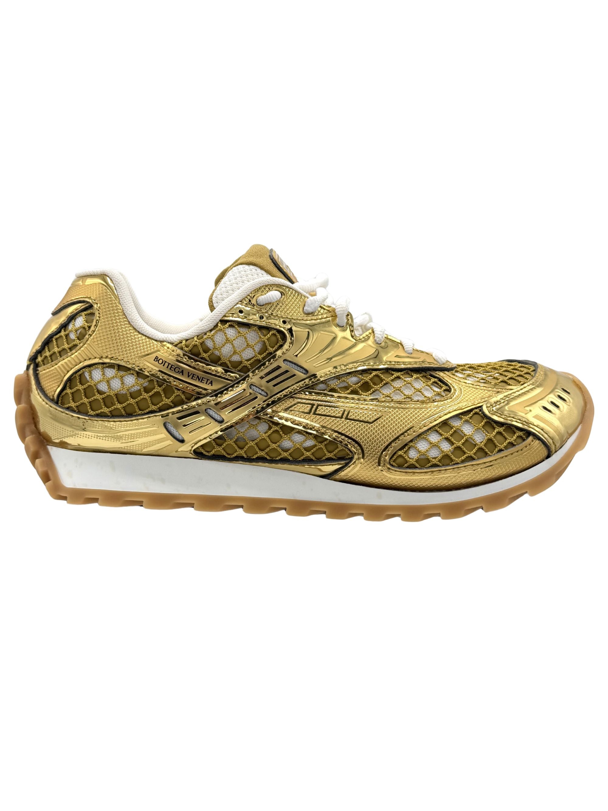 Bottega Veneta Orbit Trainers - Gold Bottega Veneta