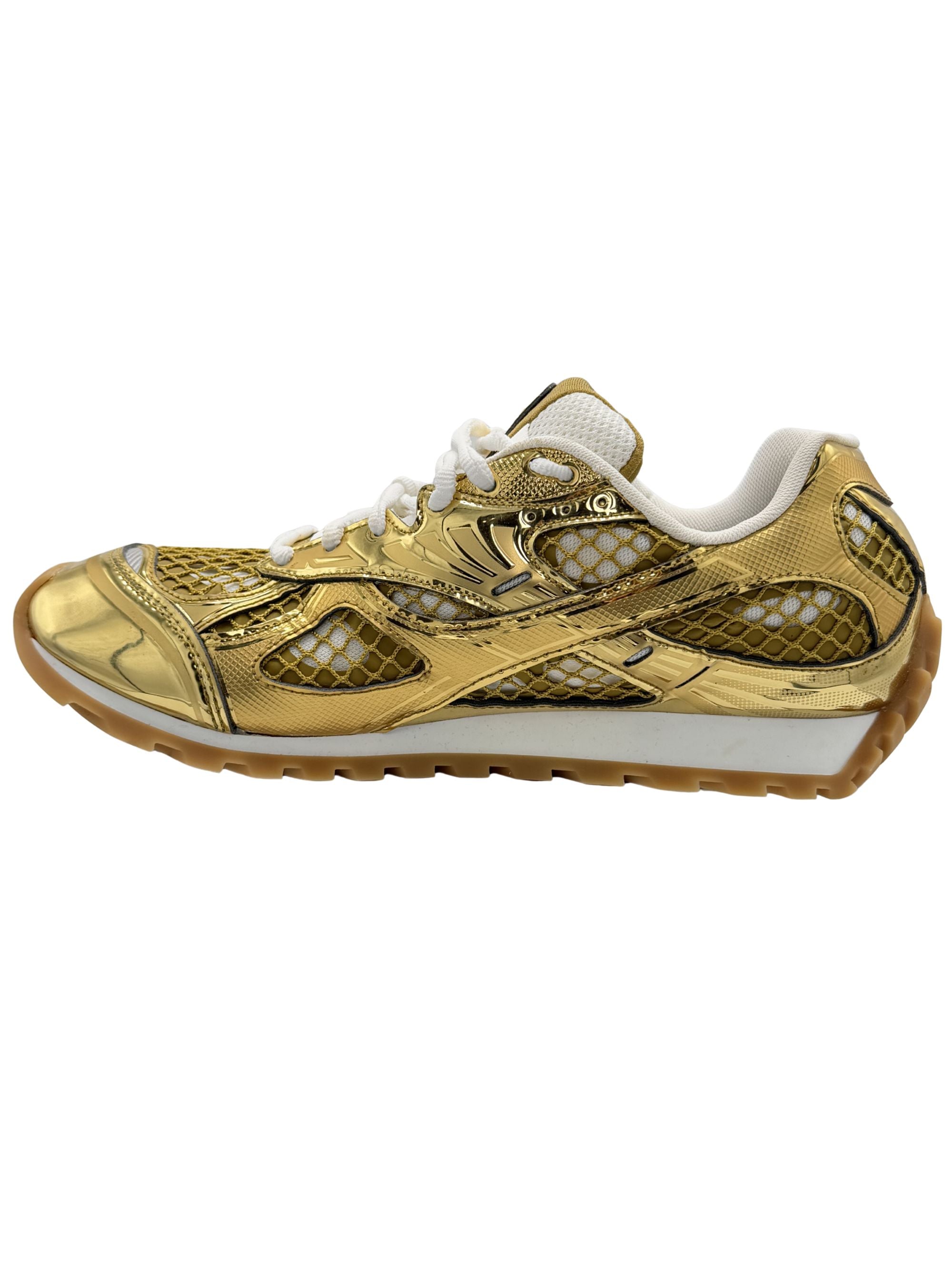 Bottega Veneta Orbit Trainers - Gold Bottega Veneta