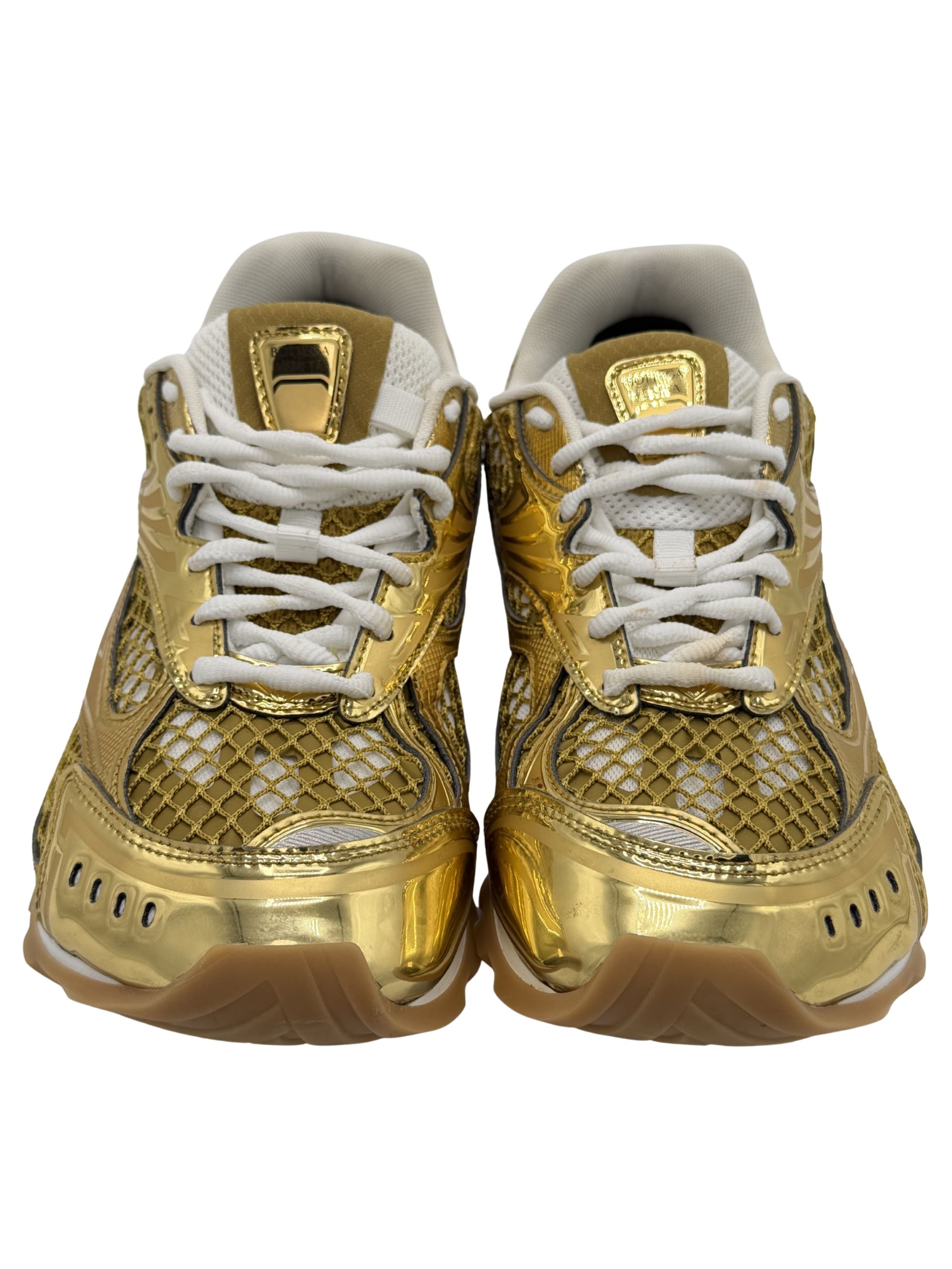 Bottega Veneta Orbit Trainers - Gold Bottega Veneta