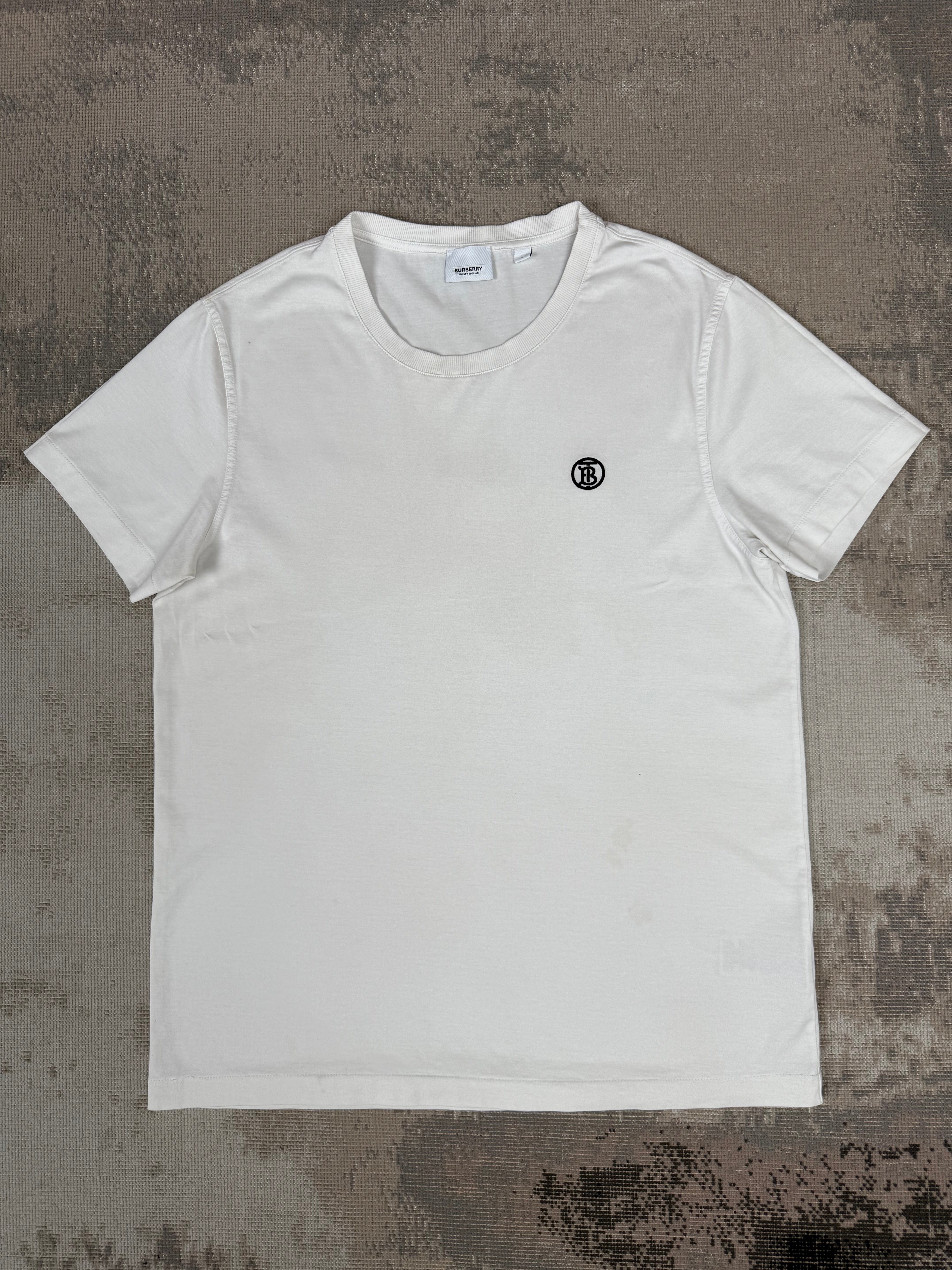 Burberry Logo T-Shirt - White Burberry