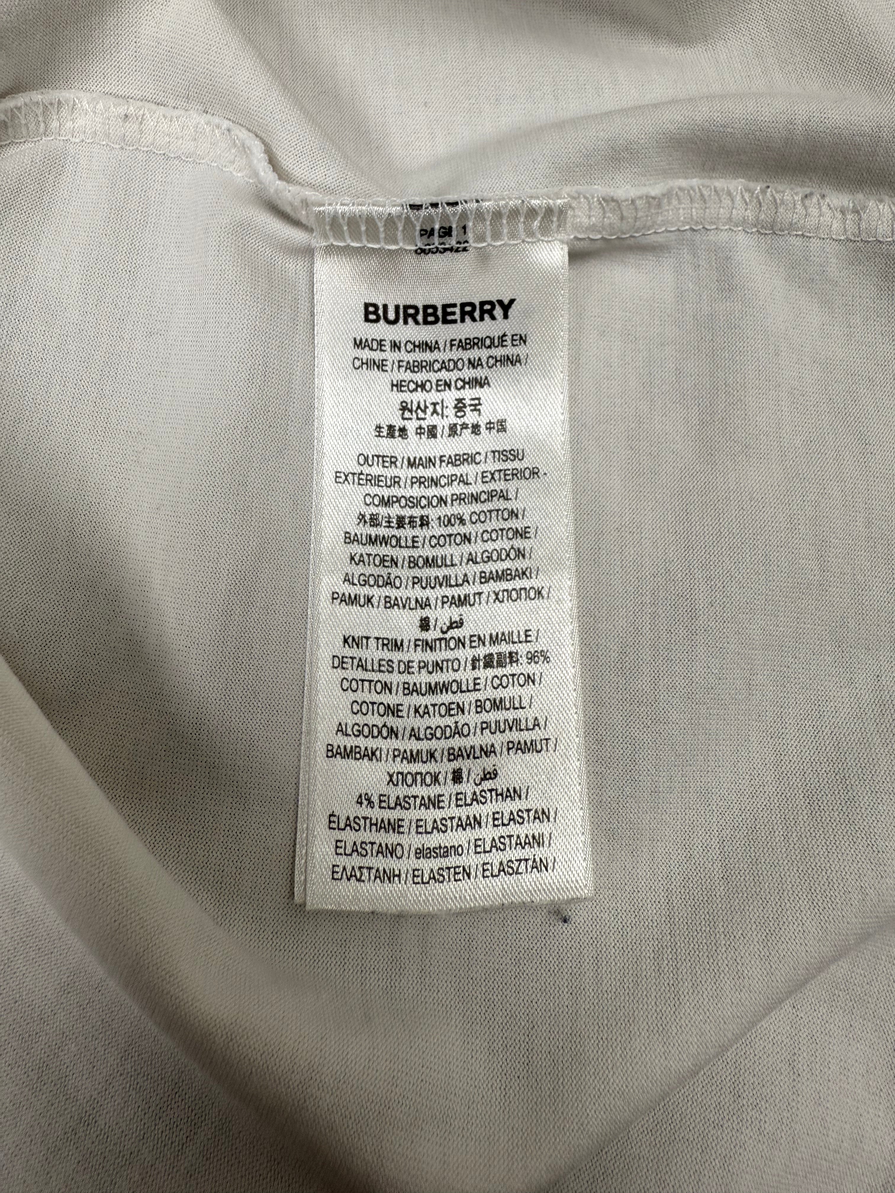 Burberry Logo T-Shirt - White Burberry