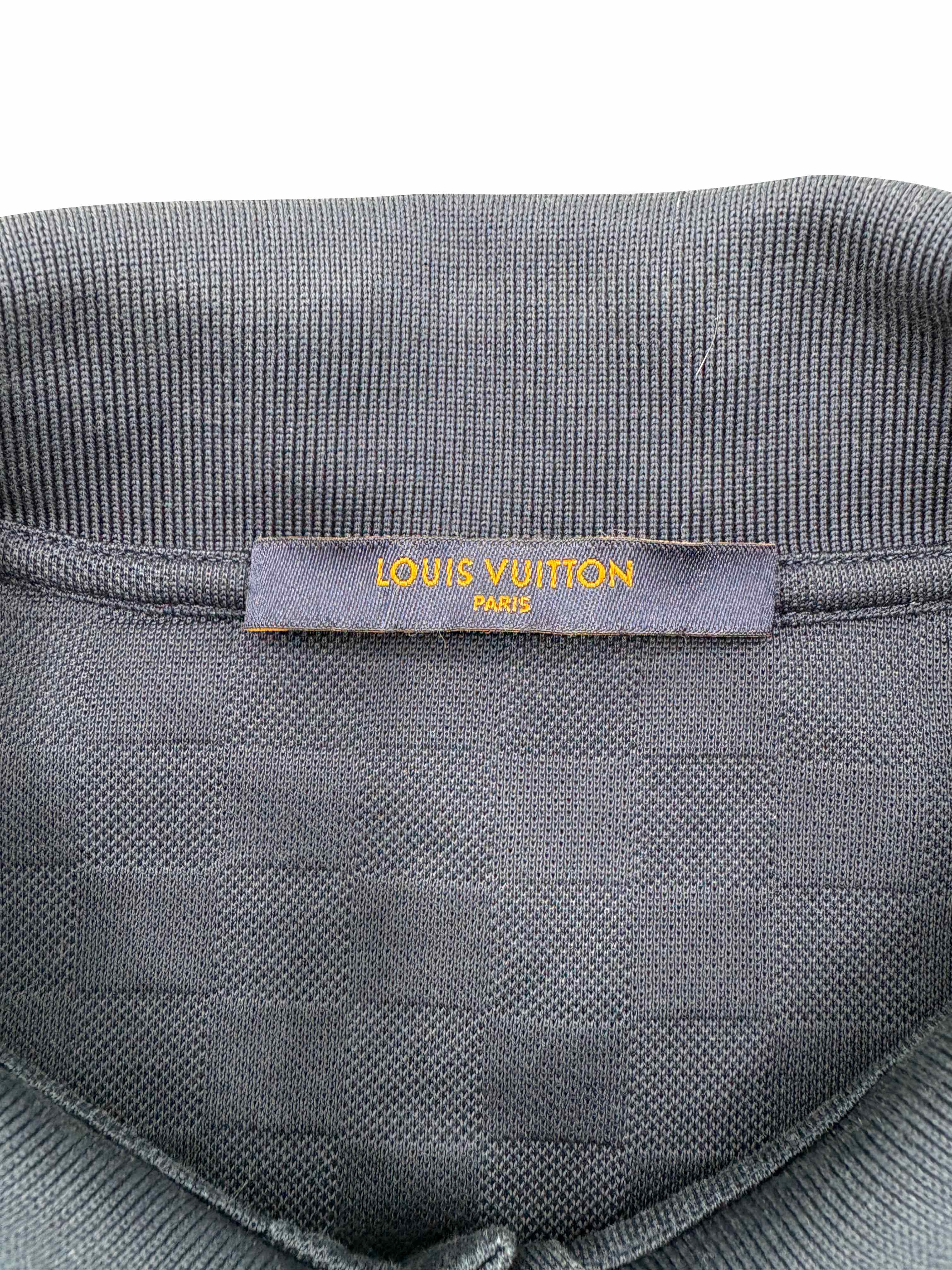 Louis Vuitton Damier Pique Polo - navy Louis Vuitton