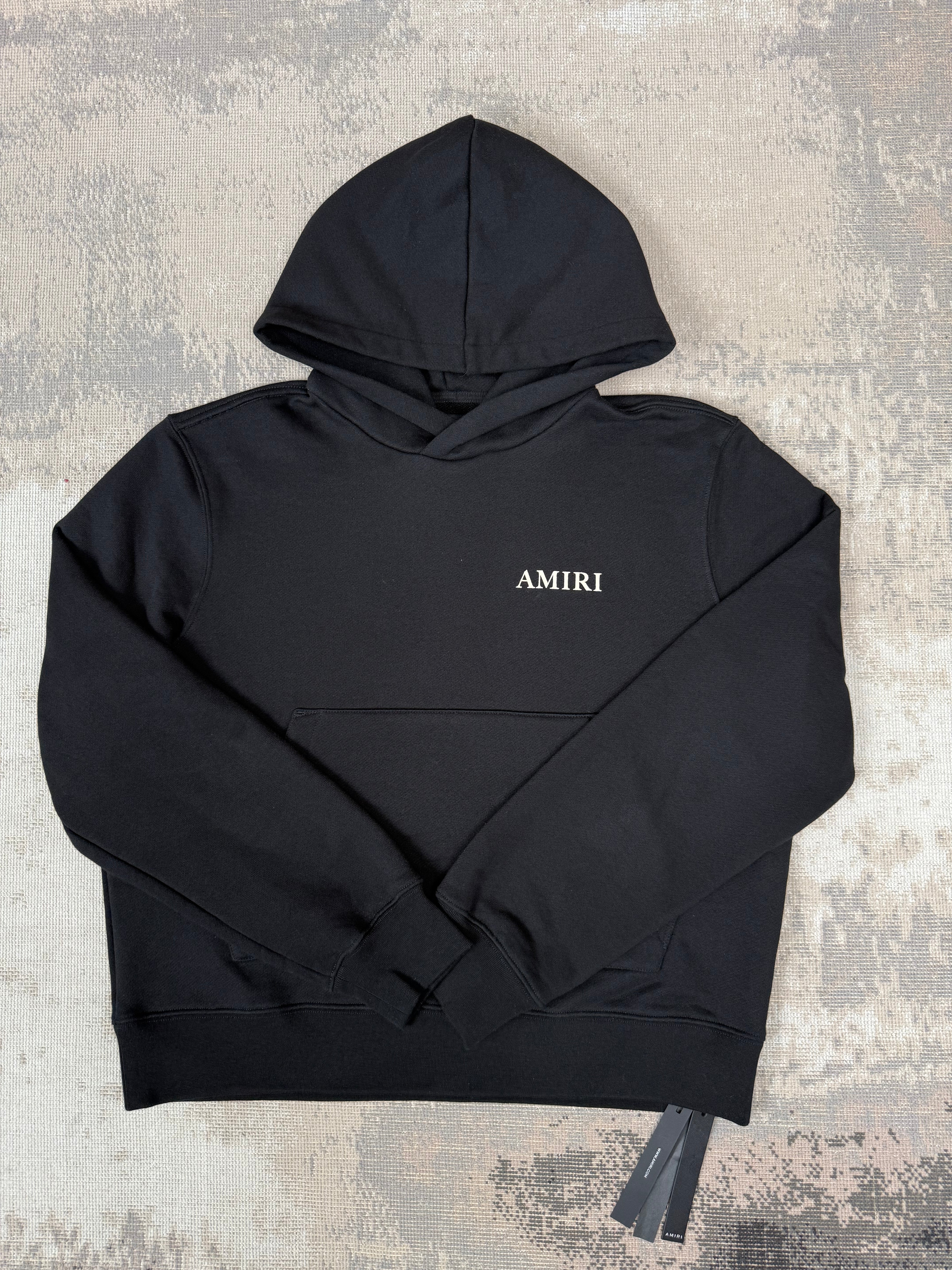 Amiri Logo Hoodie - Black (Unused) Amiri