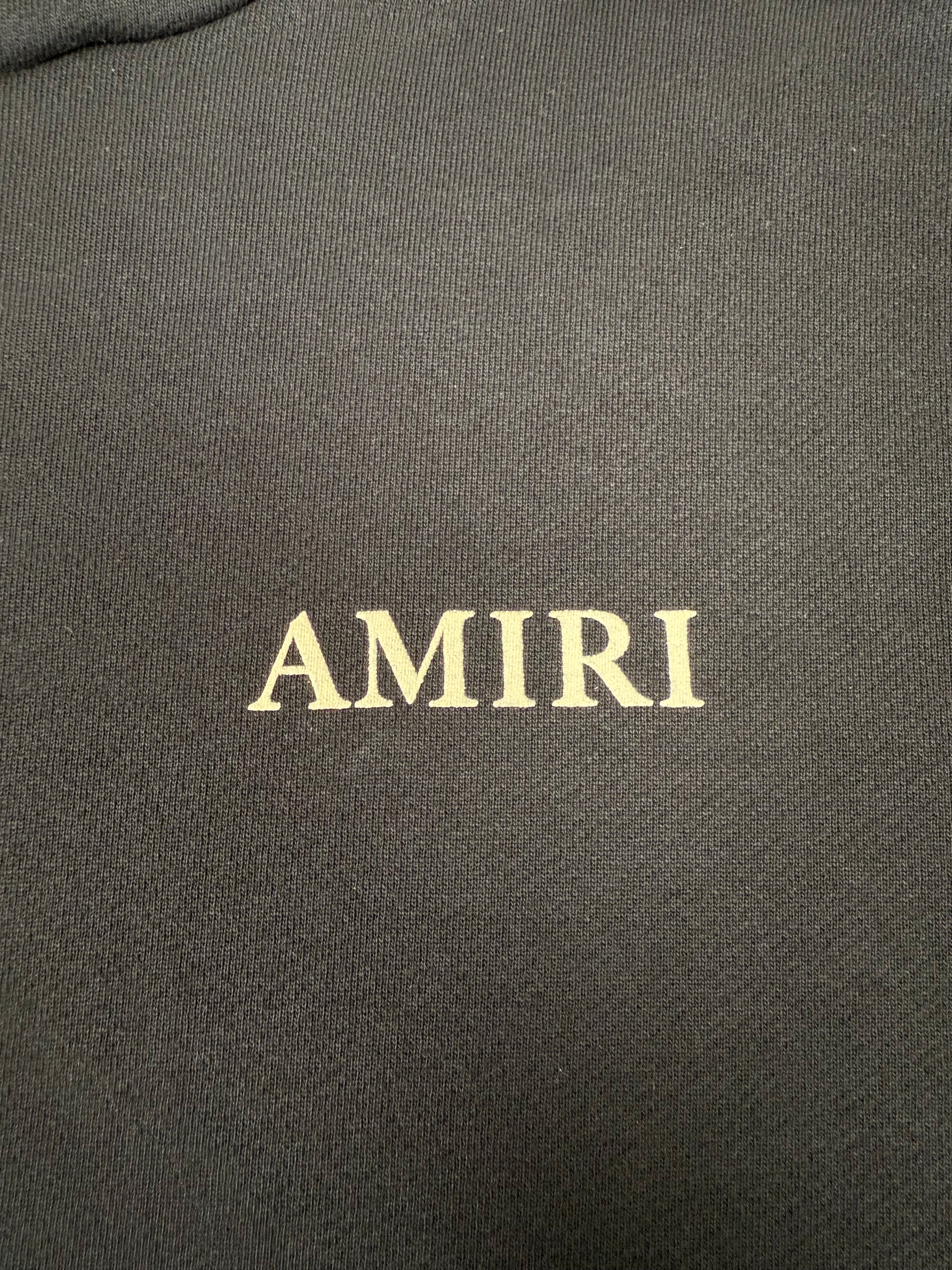 Amiri Logo Hoodie - Black (Unused) Amiri