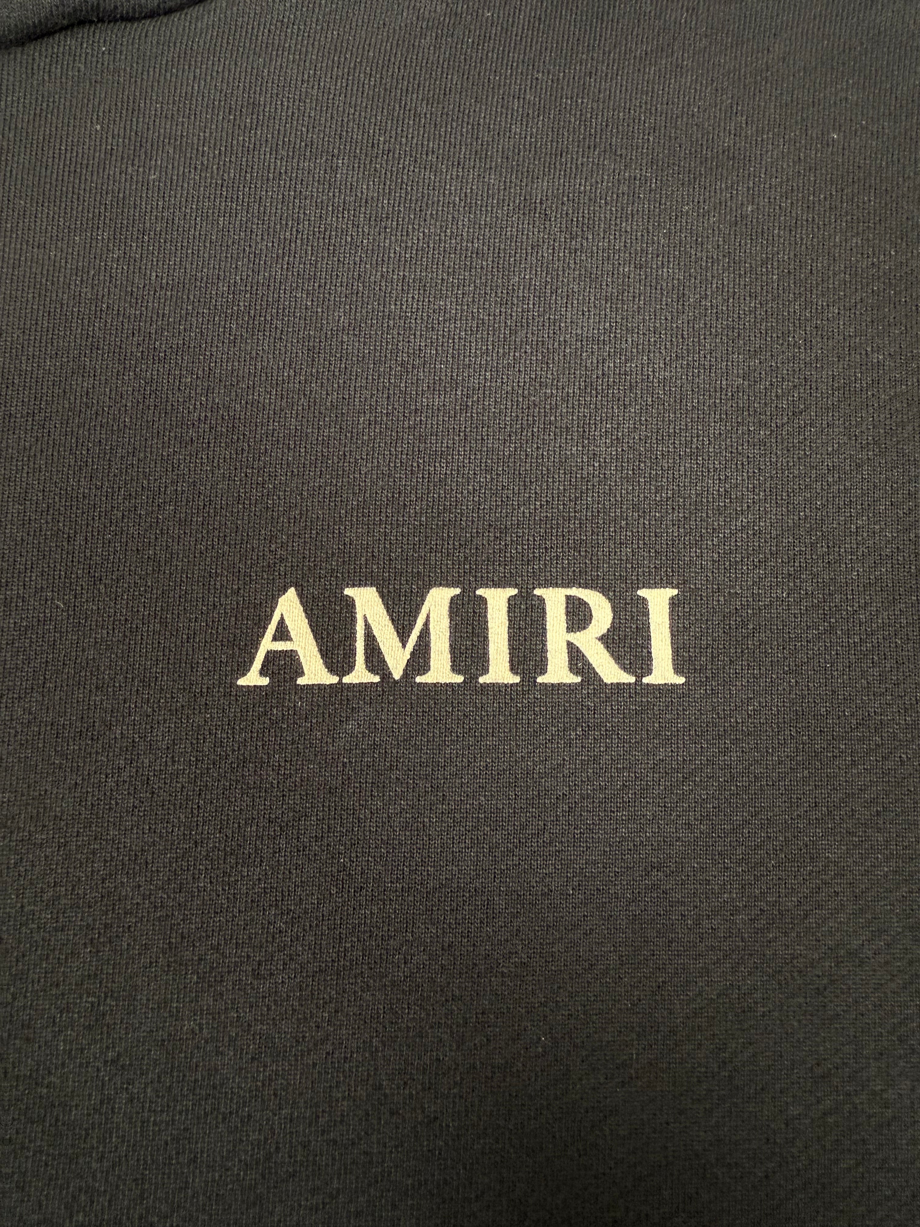Amiri Logo Hoodie - Black (Unused) Amiri