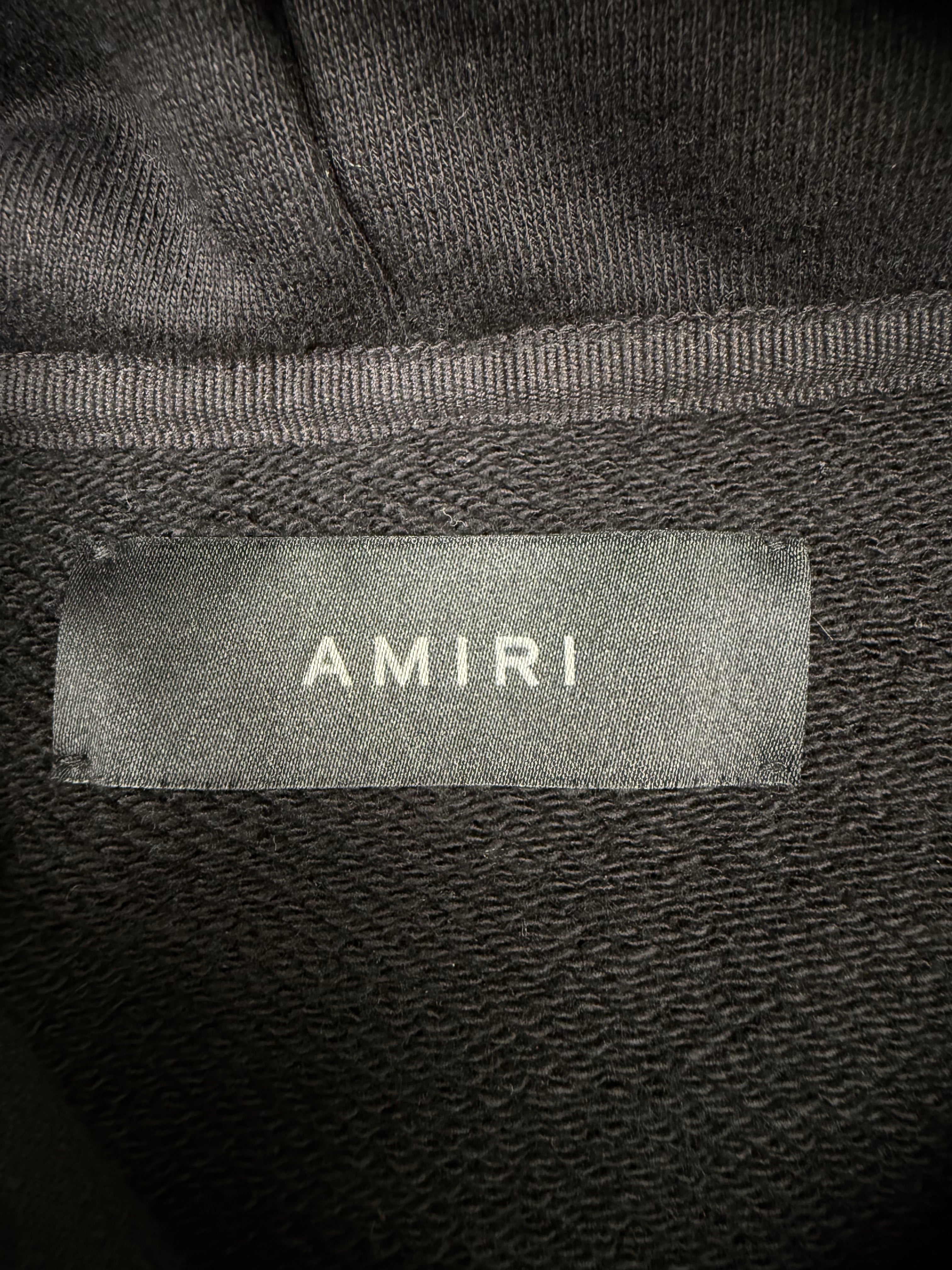 Amiri Logo Hoodie - Black (Unused) Amiri