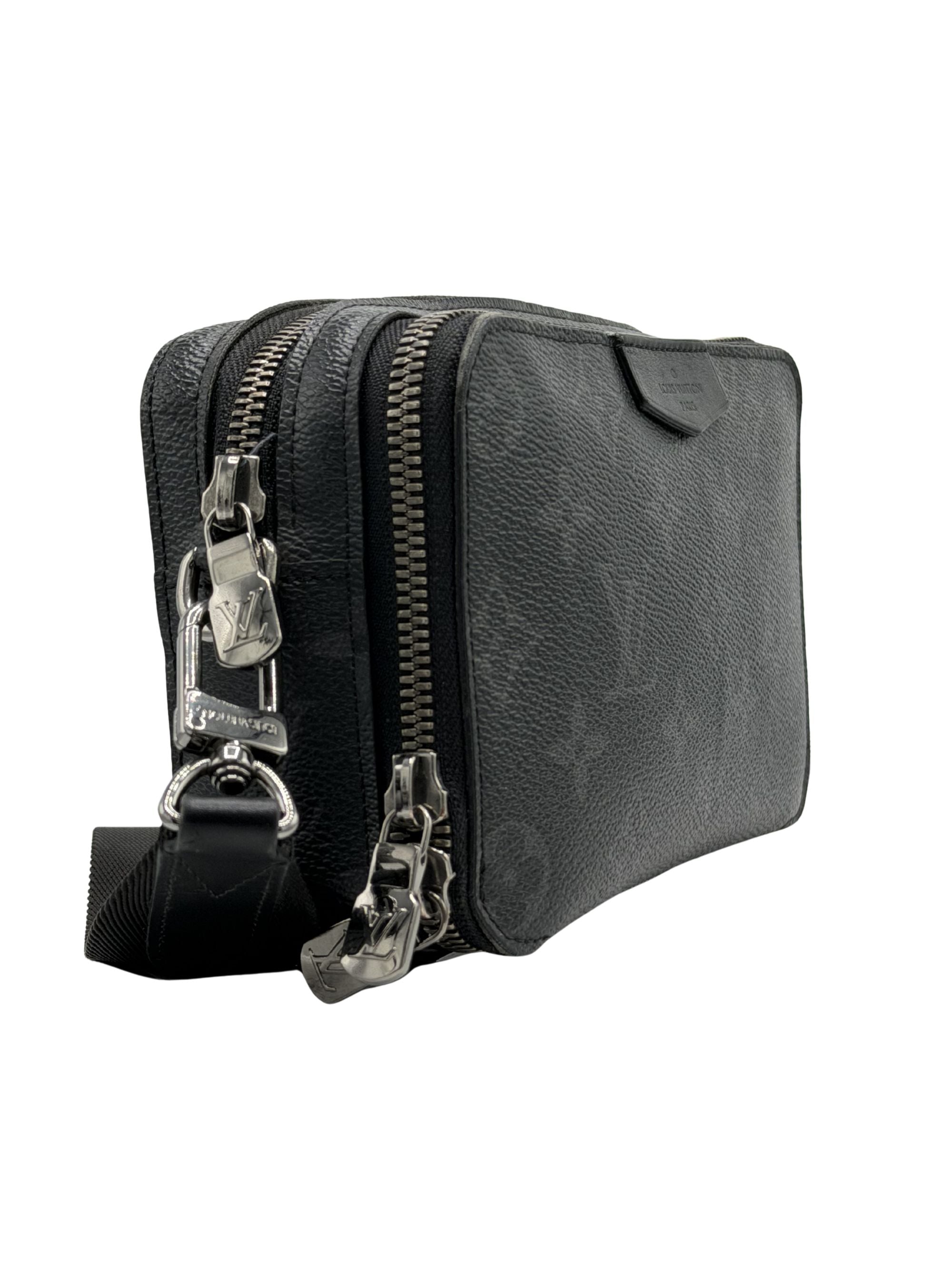 Louis Vuitton Alpha Wearable Wallet - Black Louis Vuitton
