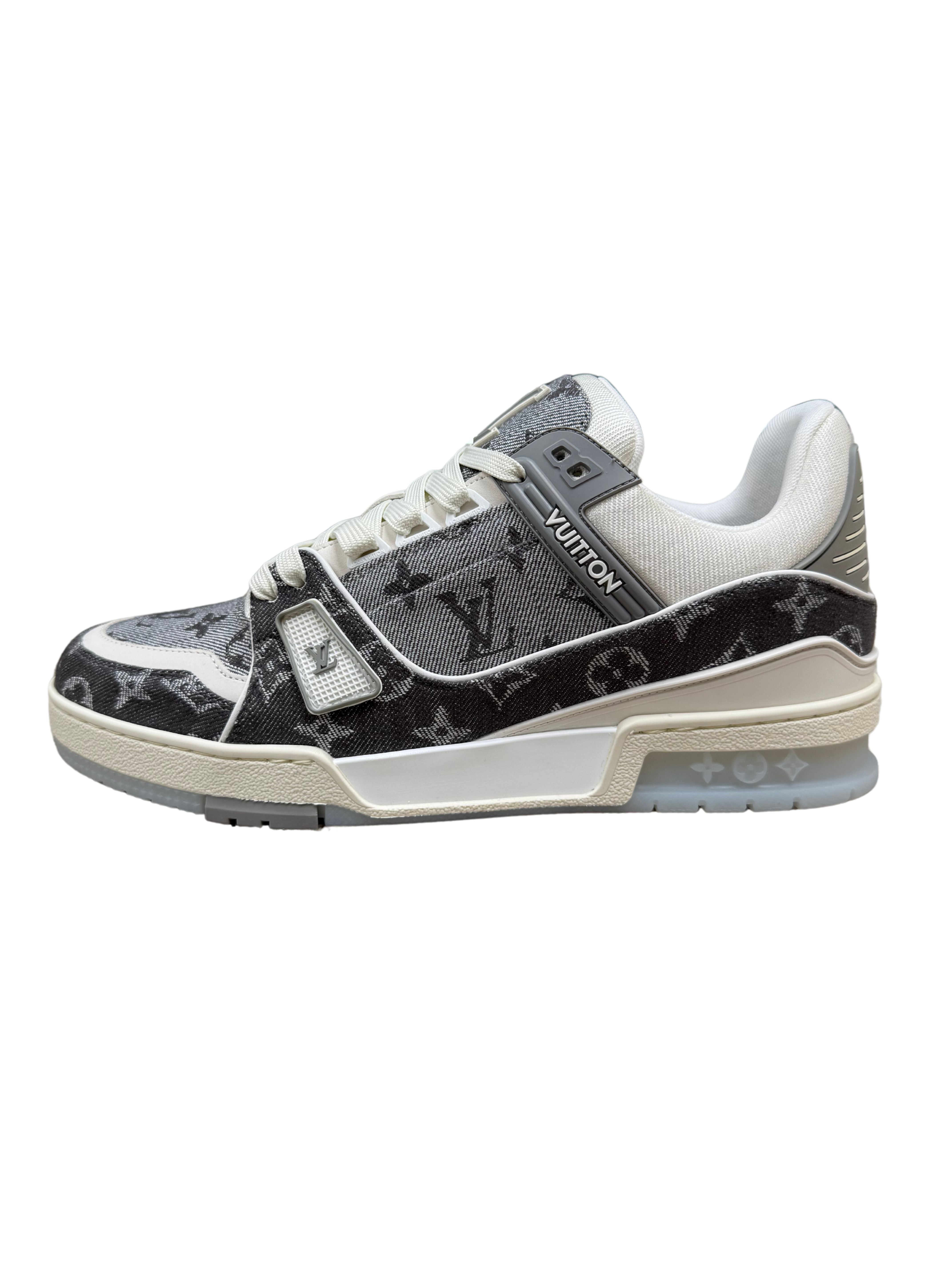 Louis Vuitton LV Trainer Denim - Grey (Unused)