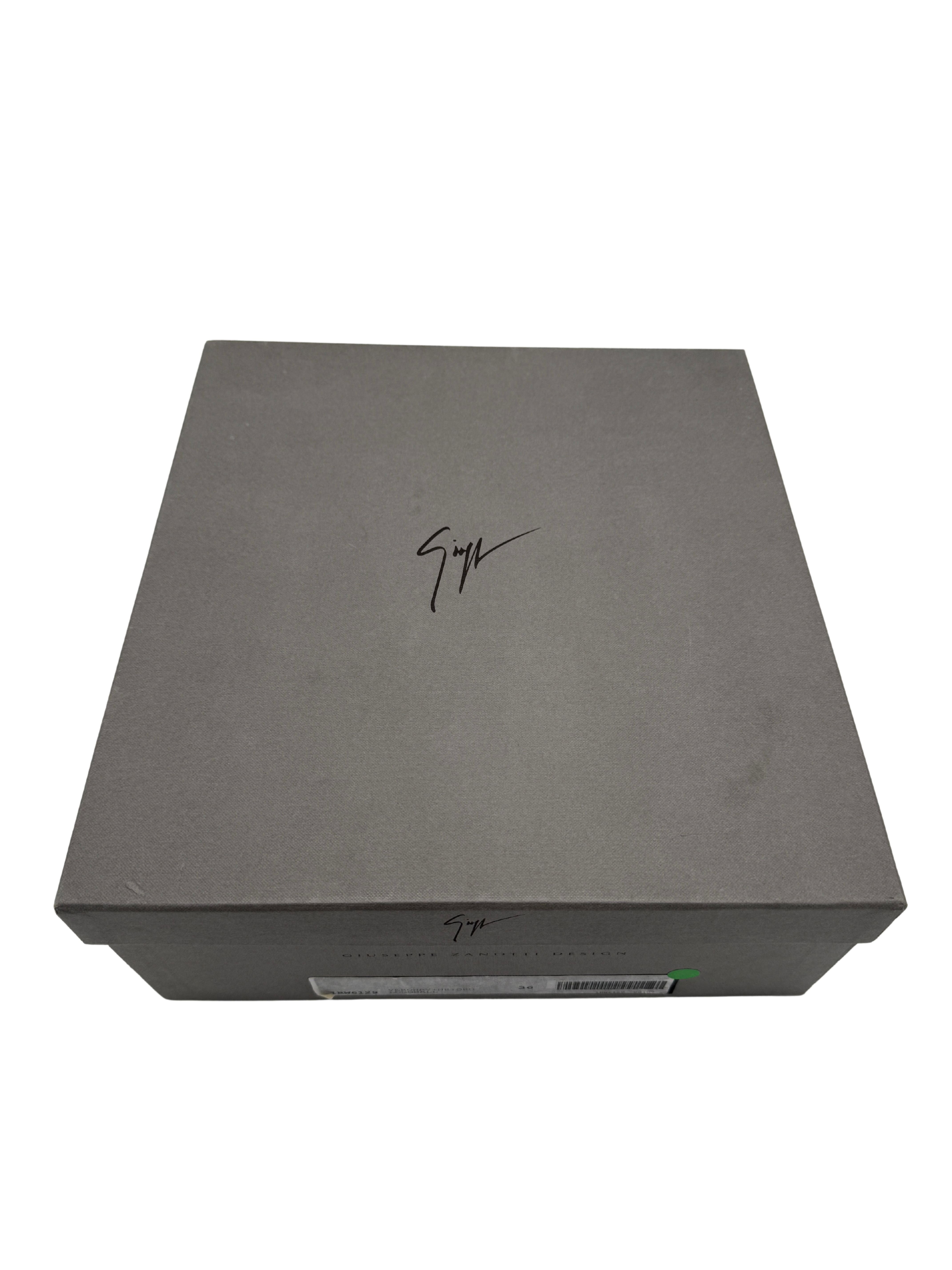 Guiseppe Zanotti Kriss High Top Trainer - Black