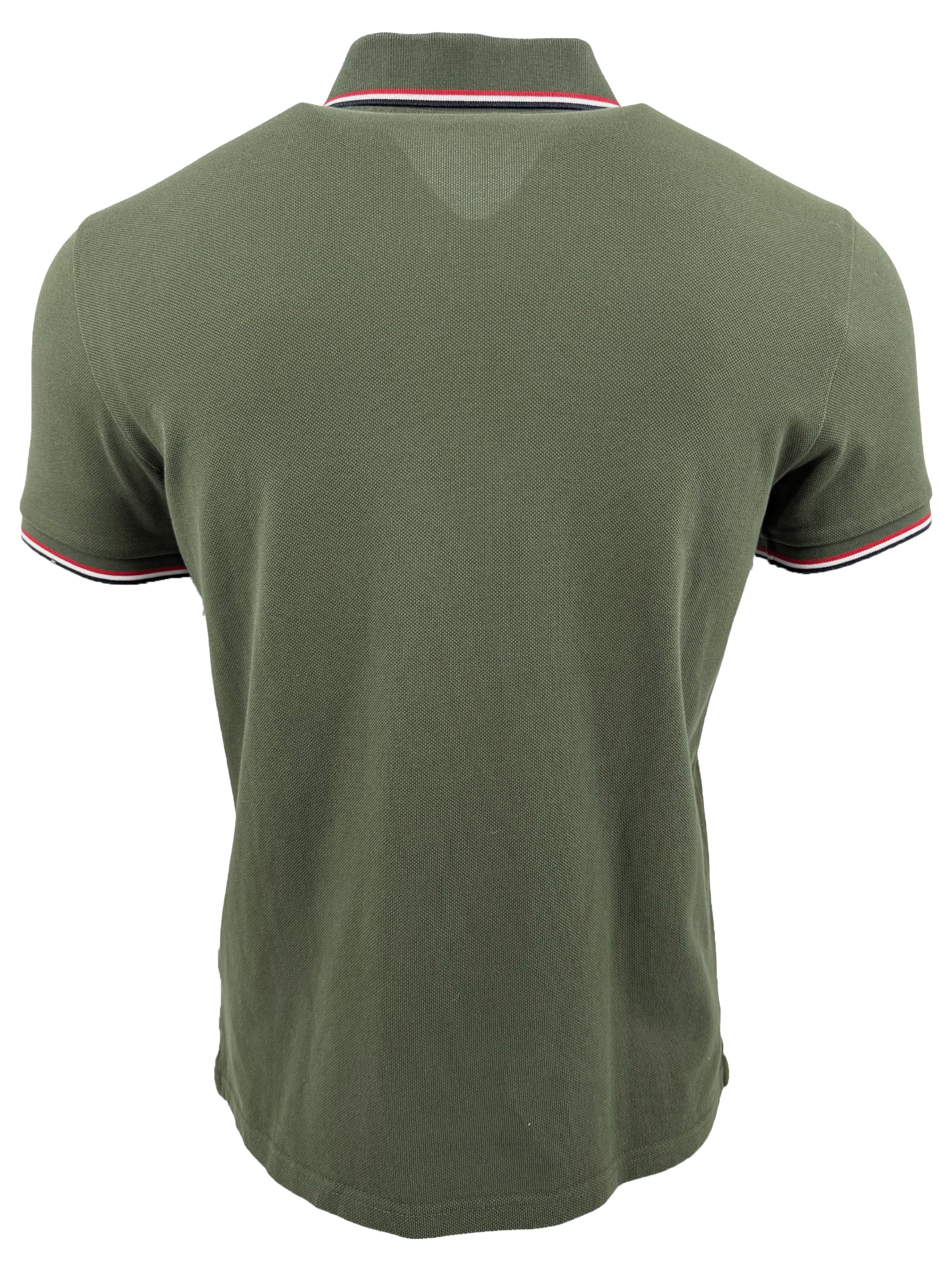 Moncler Badge Polo - Khaki Moncler