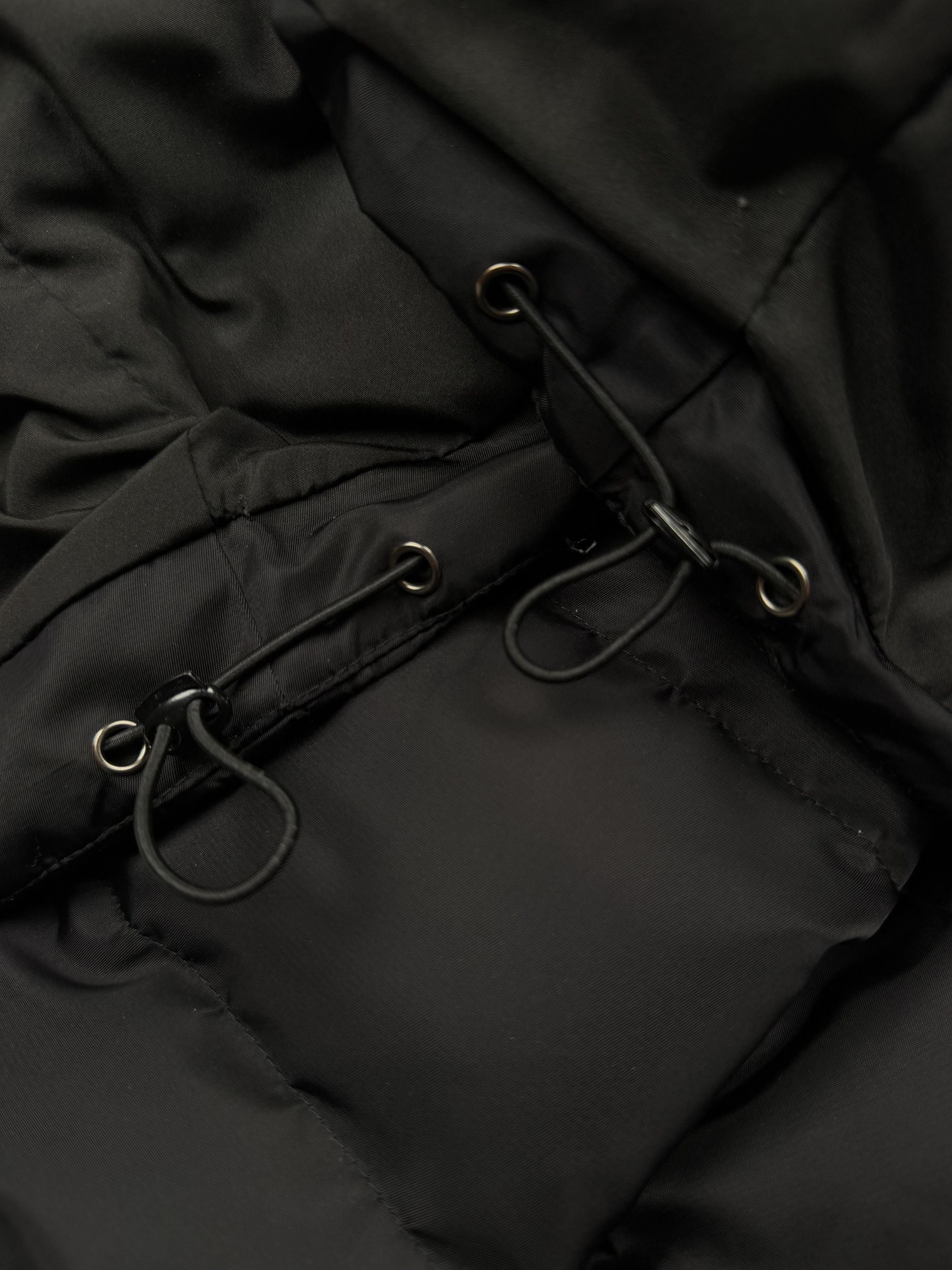 Trapstar Irongate Cropped Down Jacket - Black Trapstar